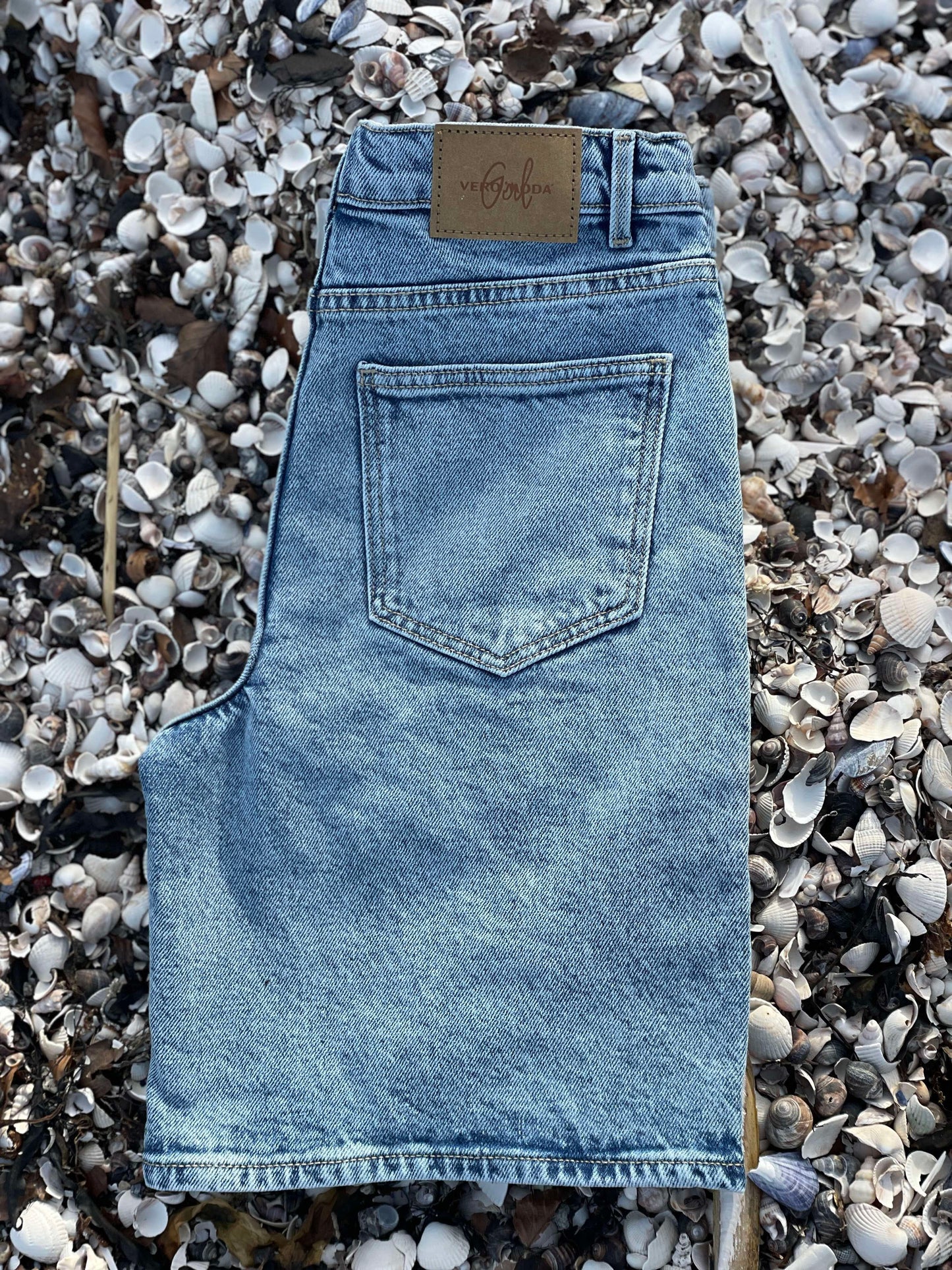 VMSKYE 5 Pockets Shorts - Light Blue Denim