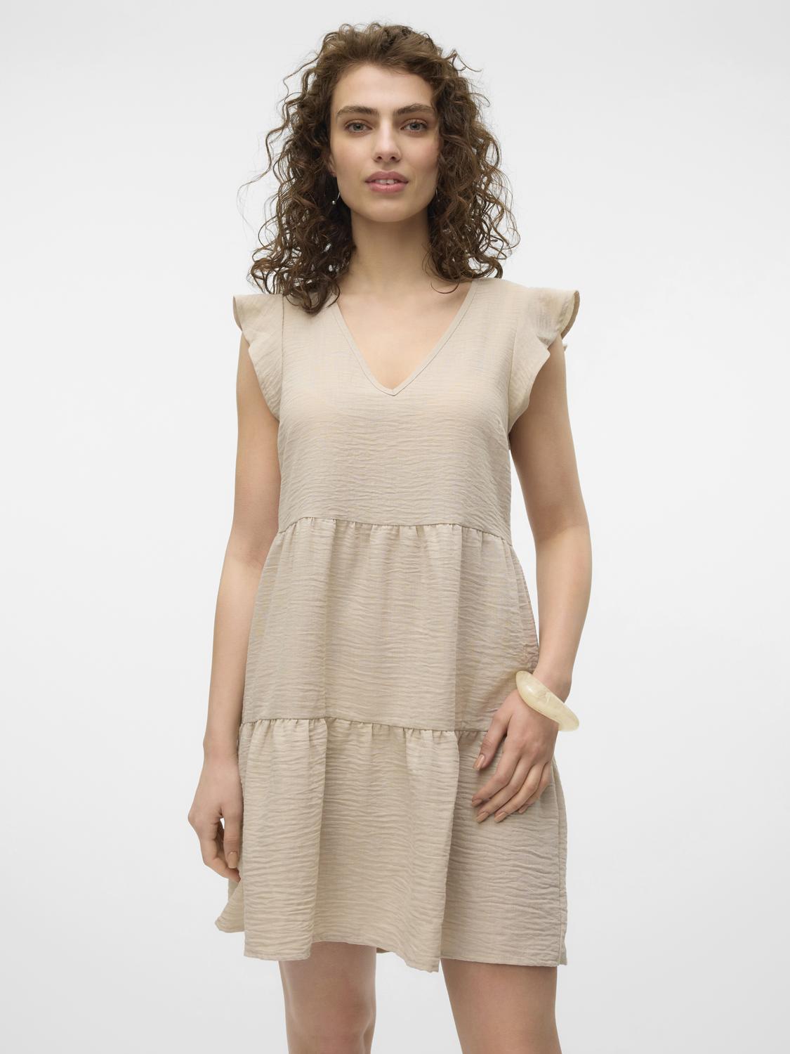 VMKITA Midi Dress - Silver Lining