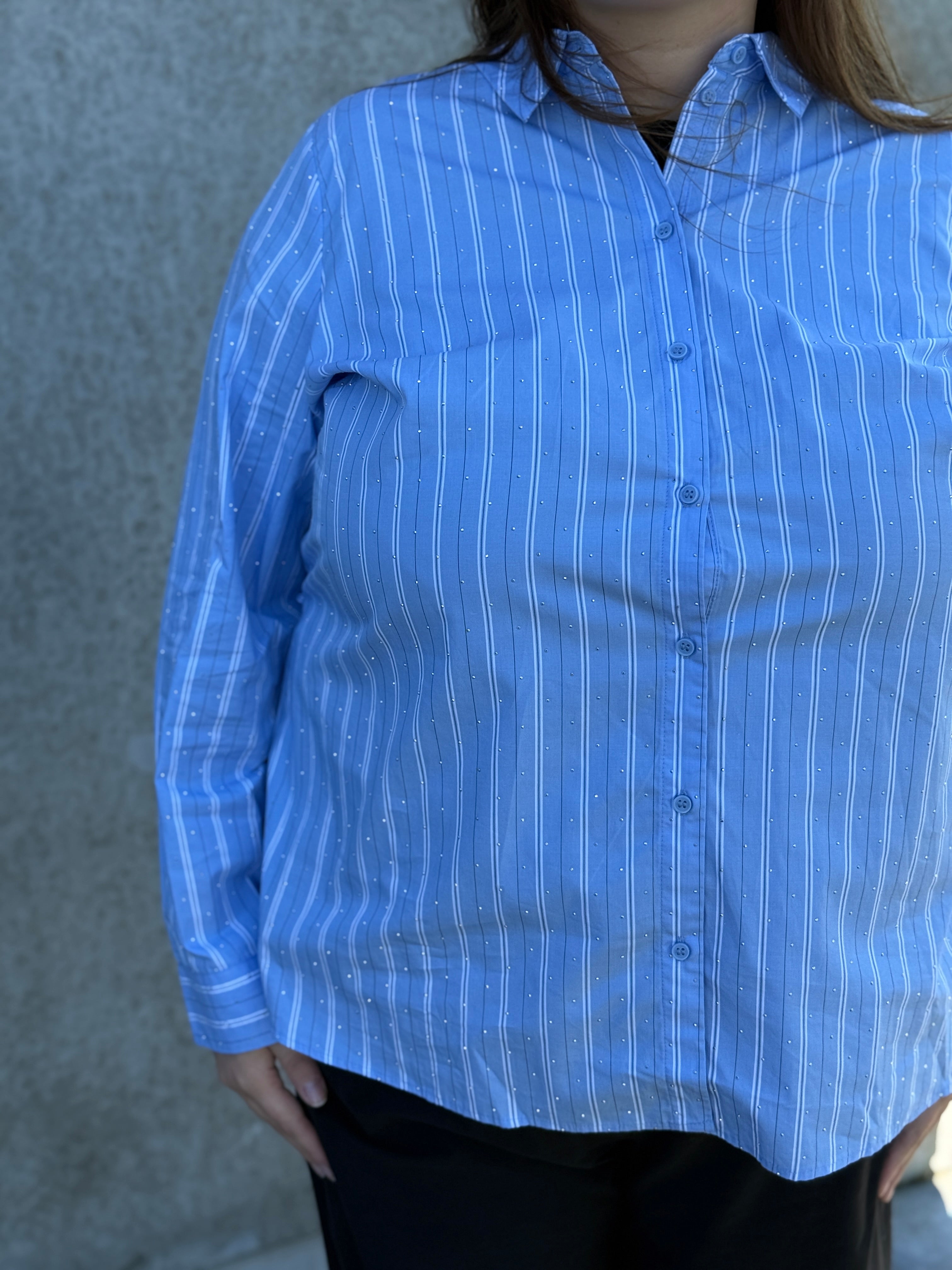VMCELINA Shirt - Hydrangea