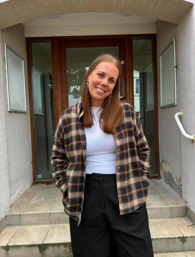 PCJANE Shirt - Brun x Grøn