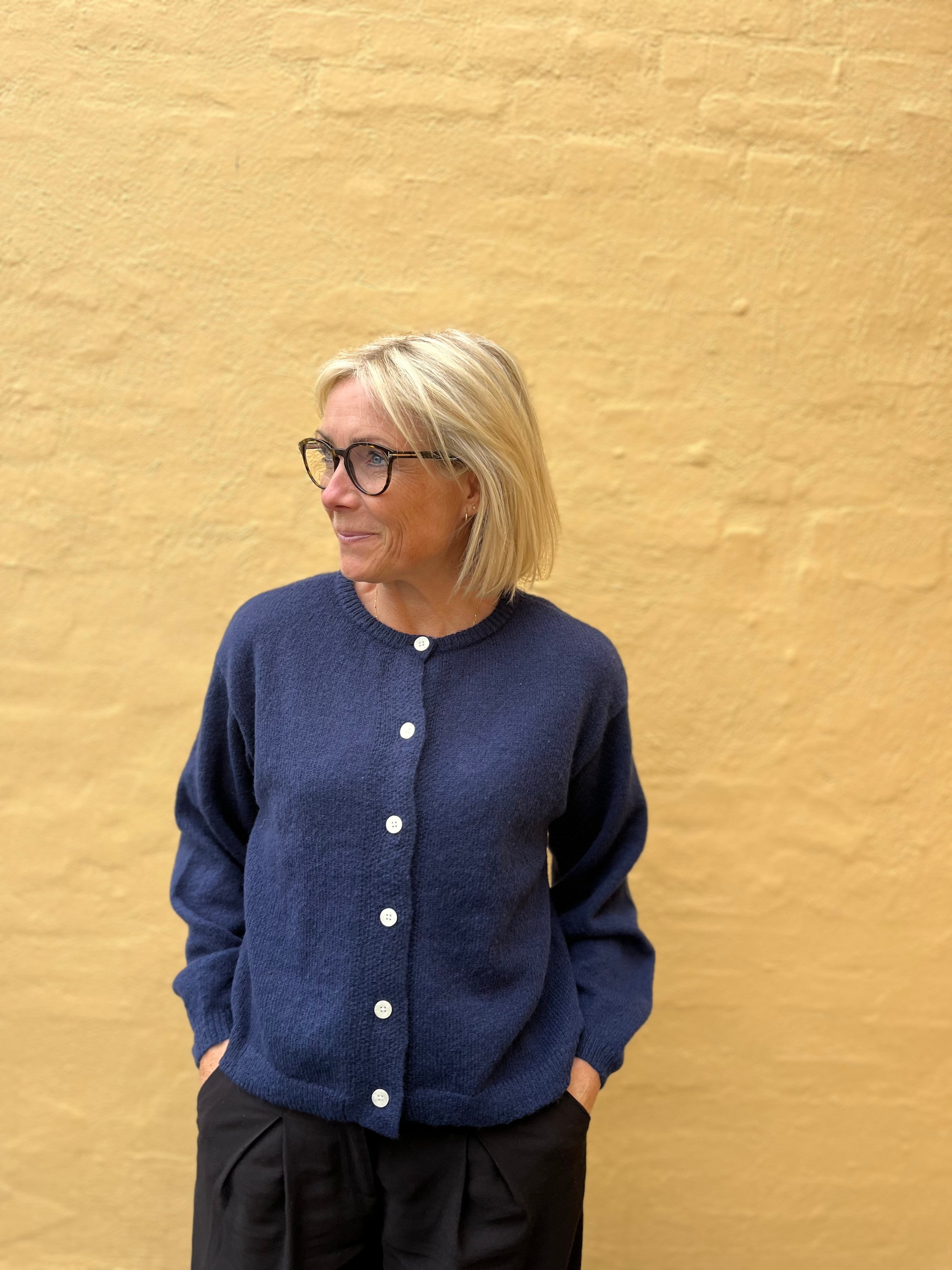 PCIDA Knit Cardigan - Maritime Blue