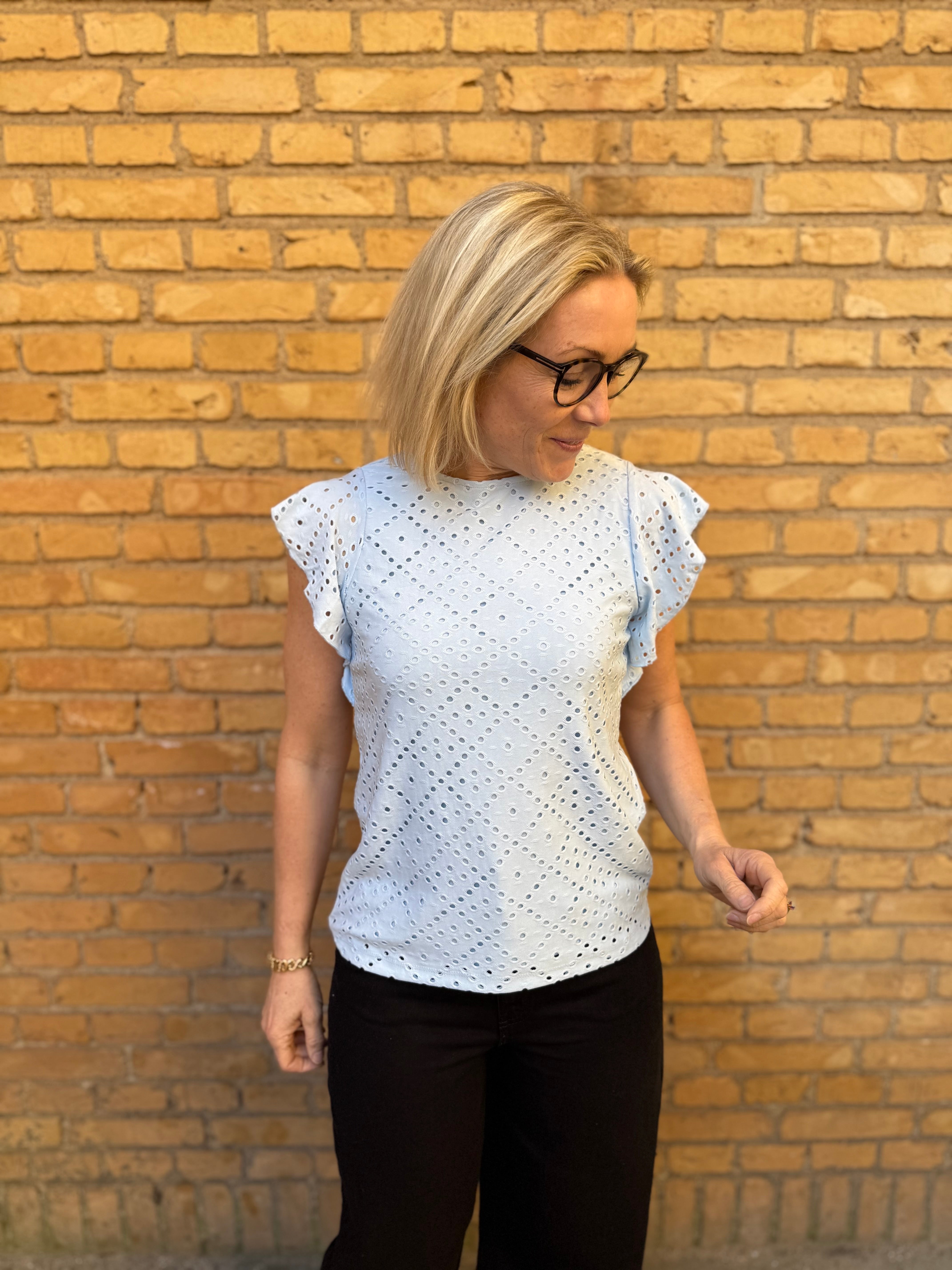 VMTASSA T-Shirt - Cashmere Blue