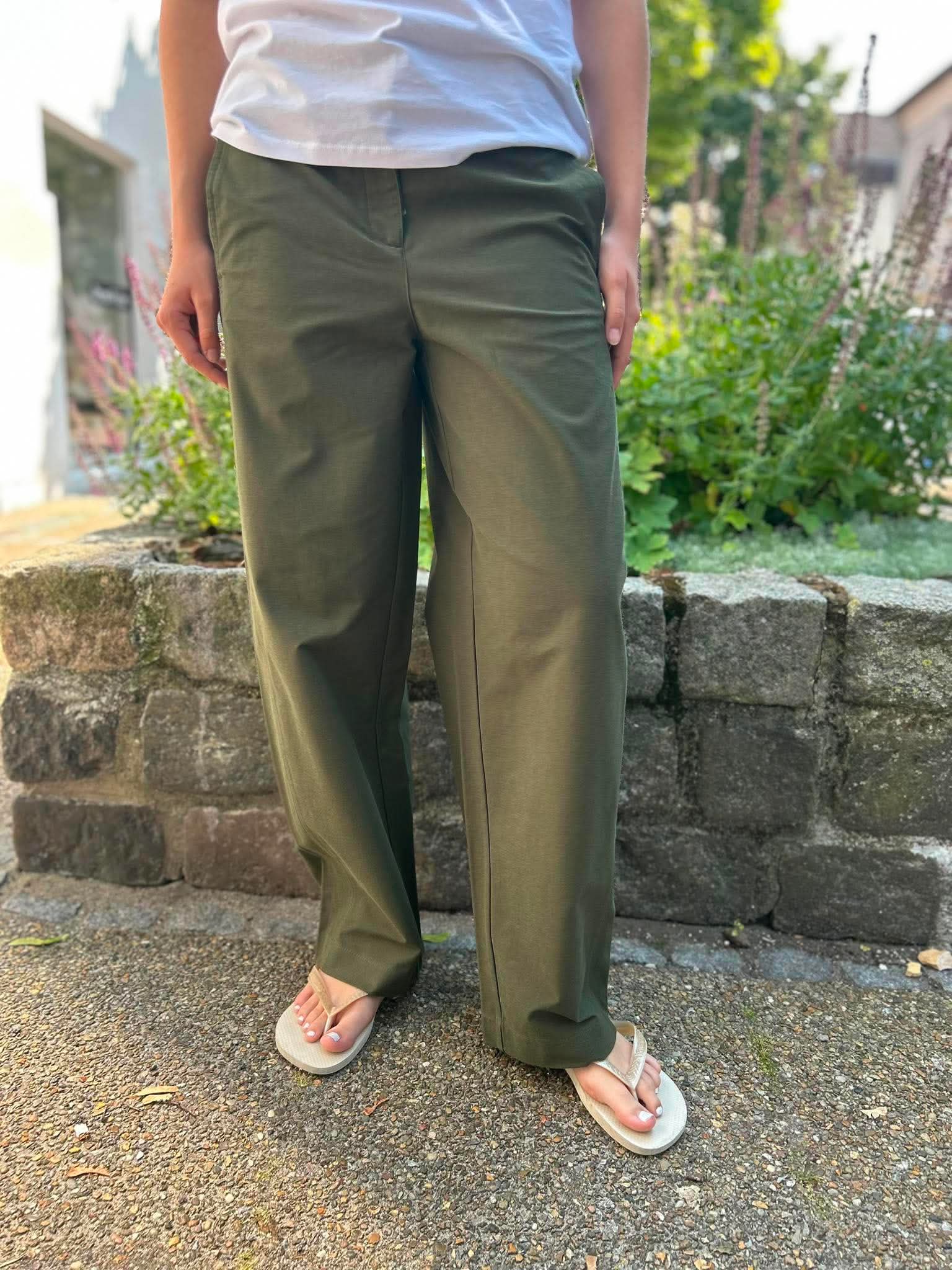 VMSOFIA Trousers - Forest Night