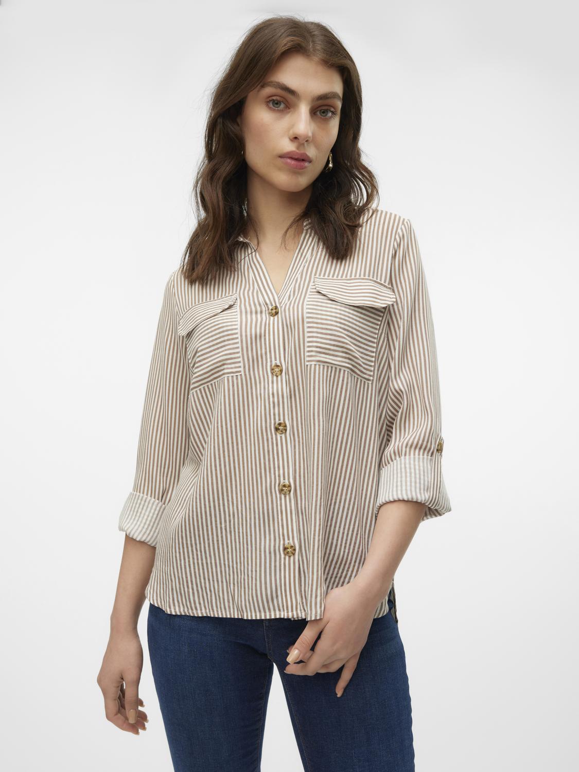 VMBUMPY Shirt - Lys brun