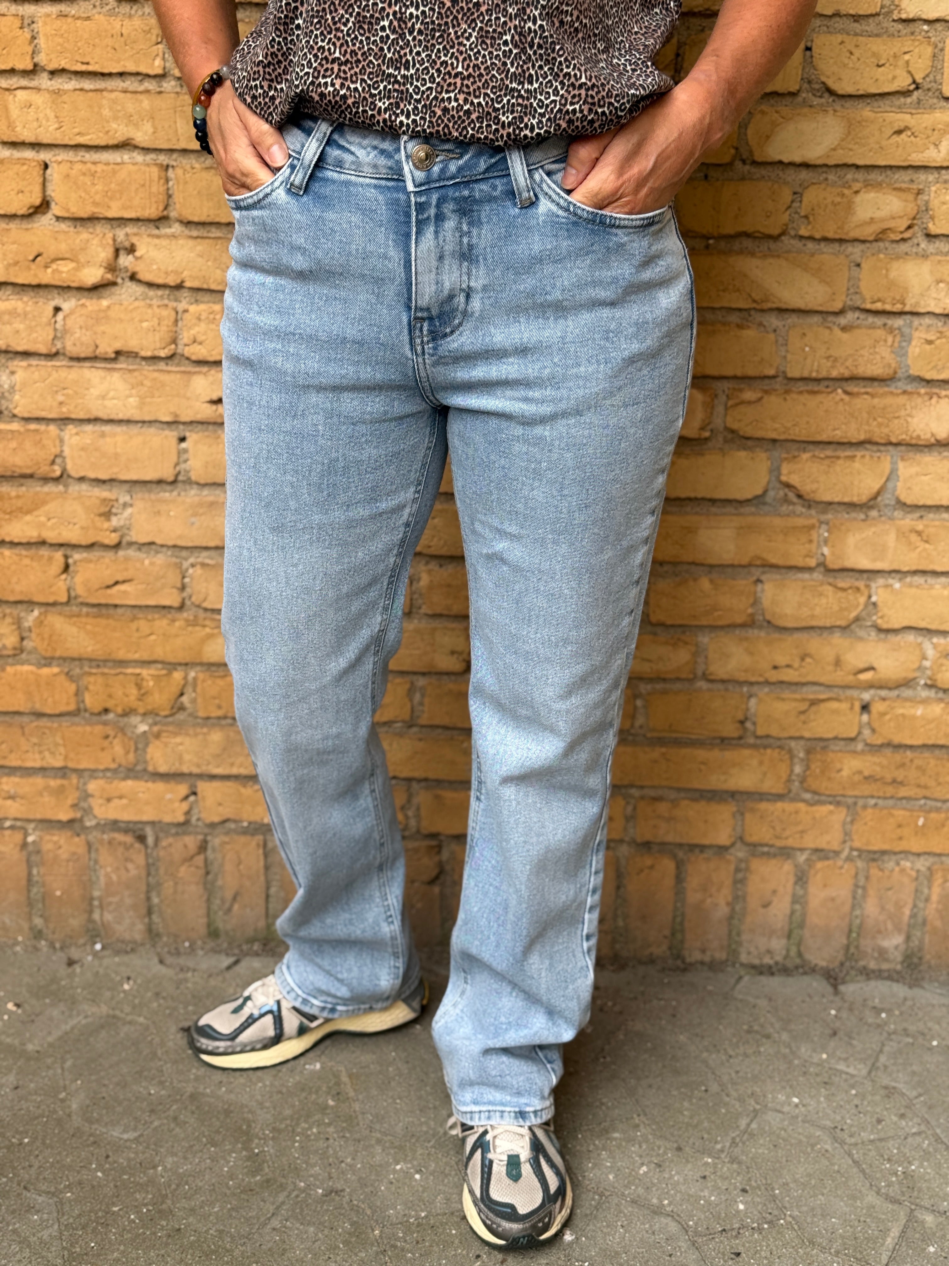 PCKELLY Jeans - Light Blue Denim