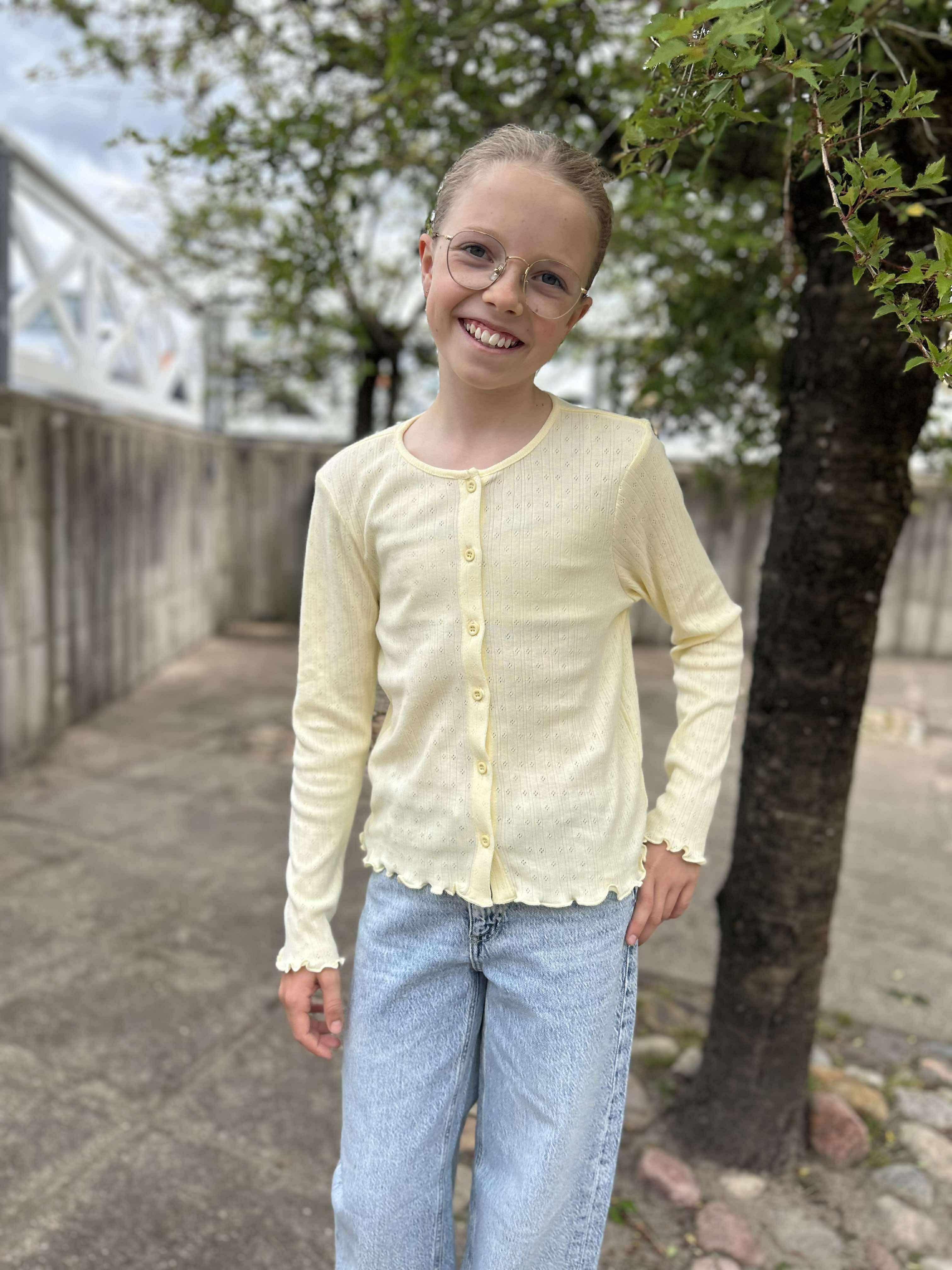 VMISA Girl Cardigan - Anise Flower