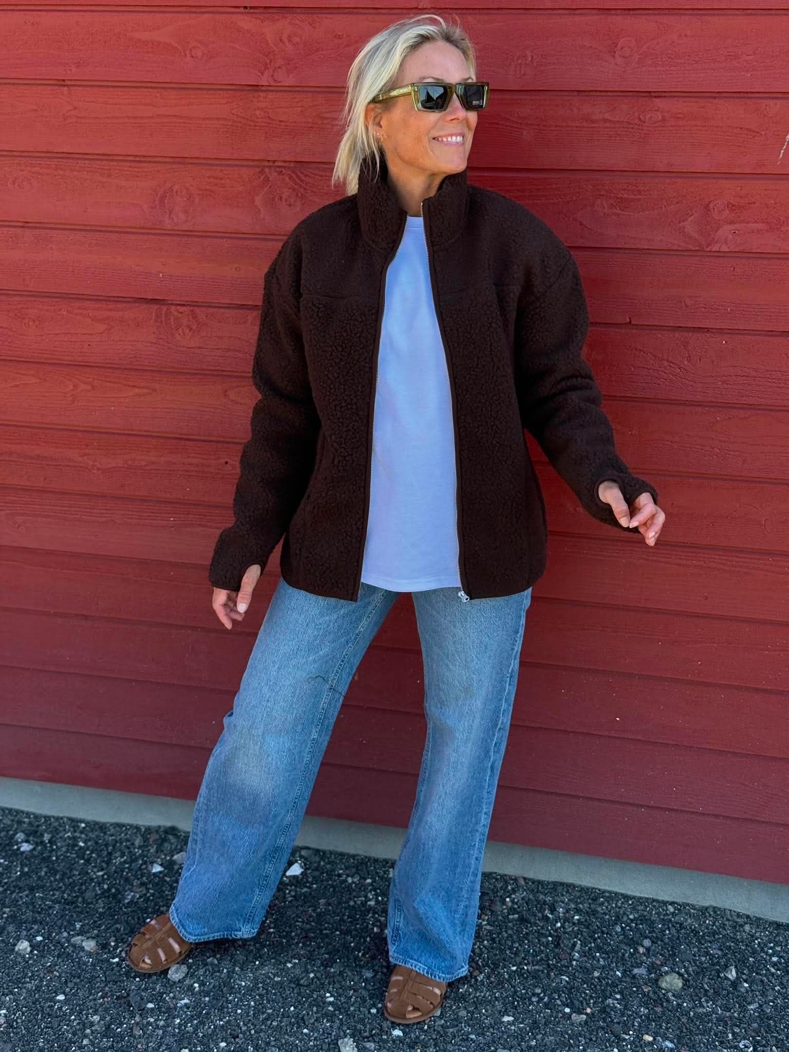 PCSADIA Jacket - Hot Fudge