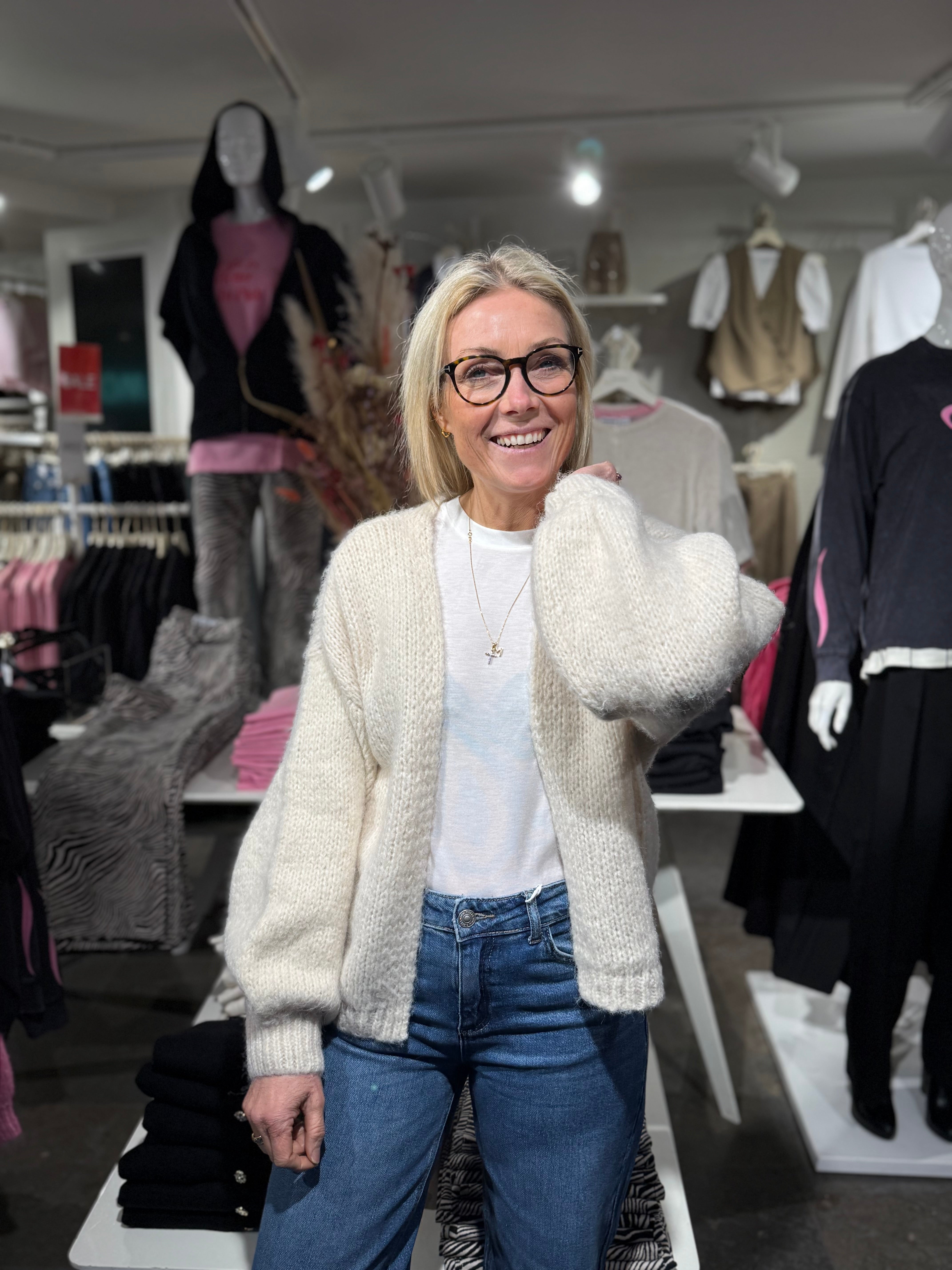 VMMAYBE Knit Cardigan - Birch