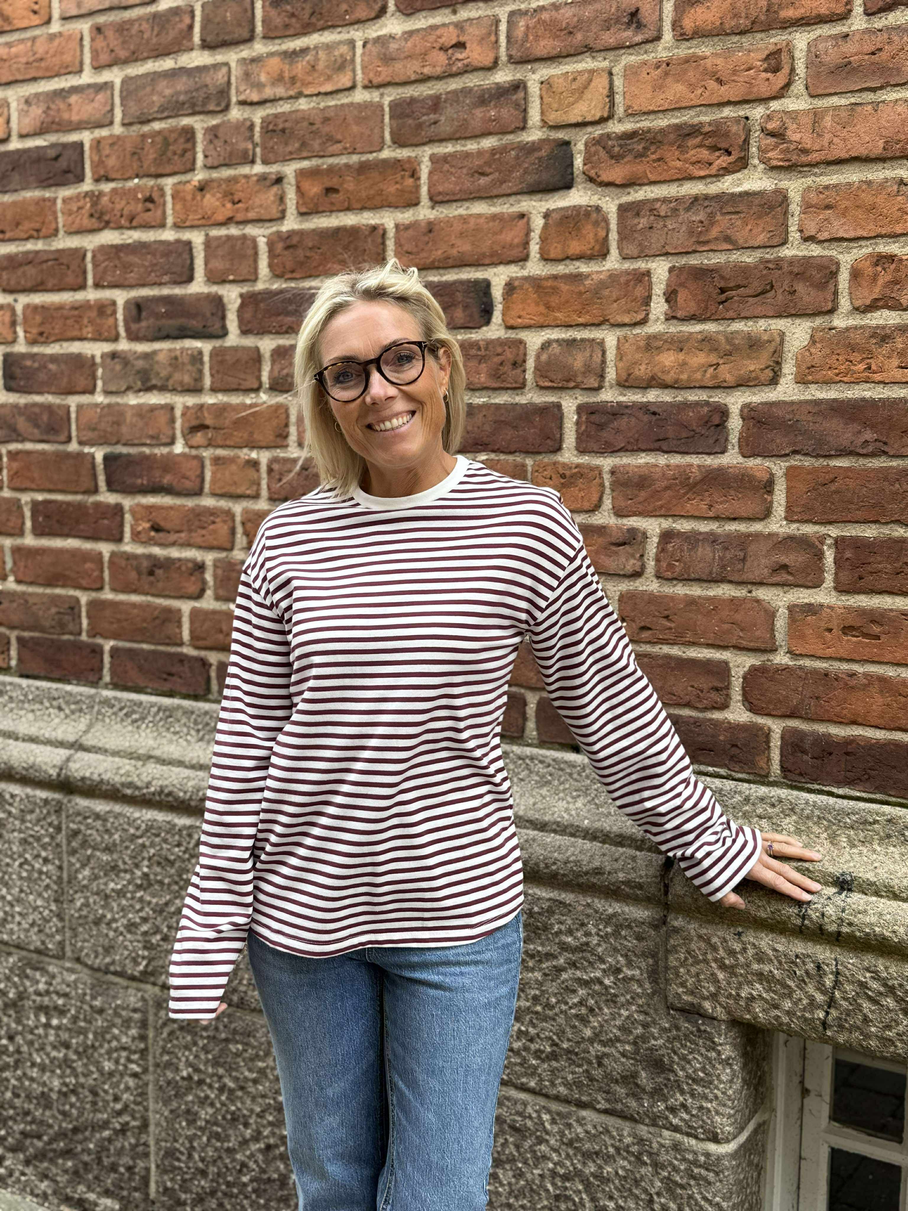 PCSADIE T-Shirt - Cloud Dancer