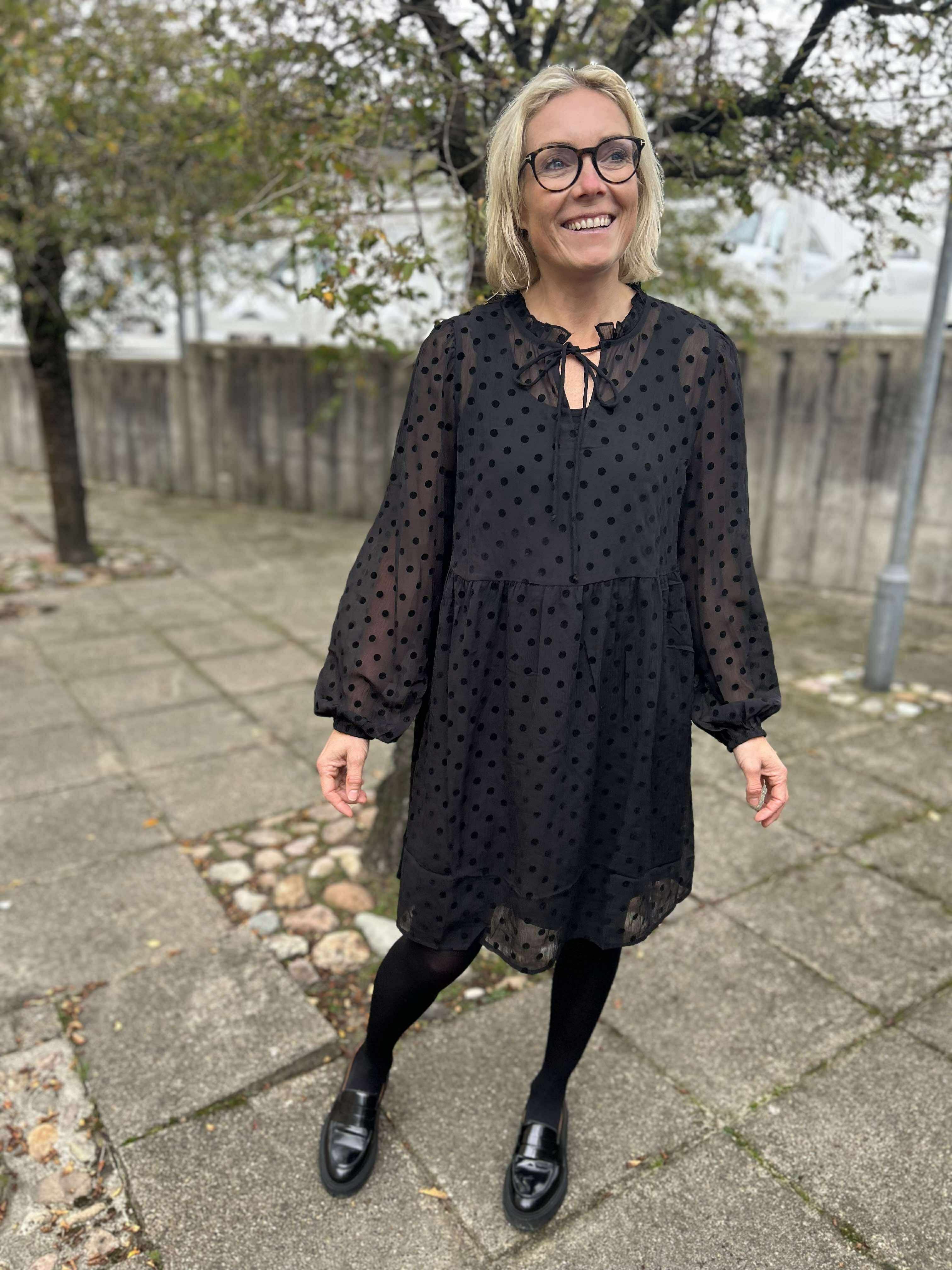 PCROBERTA Short Dress - Black