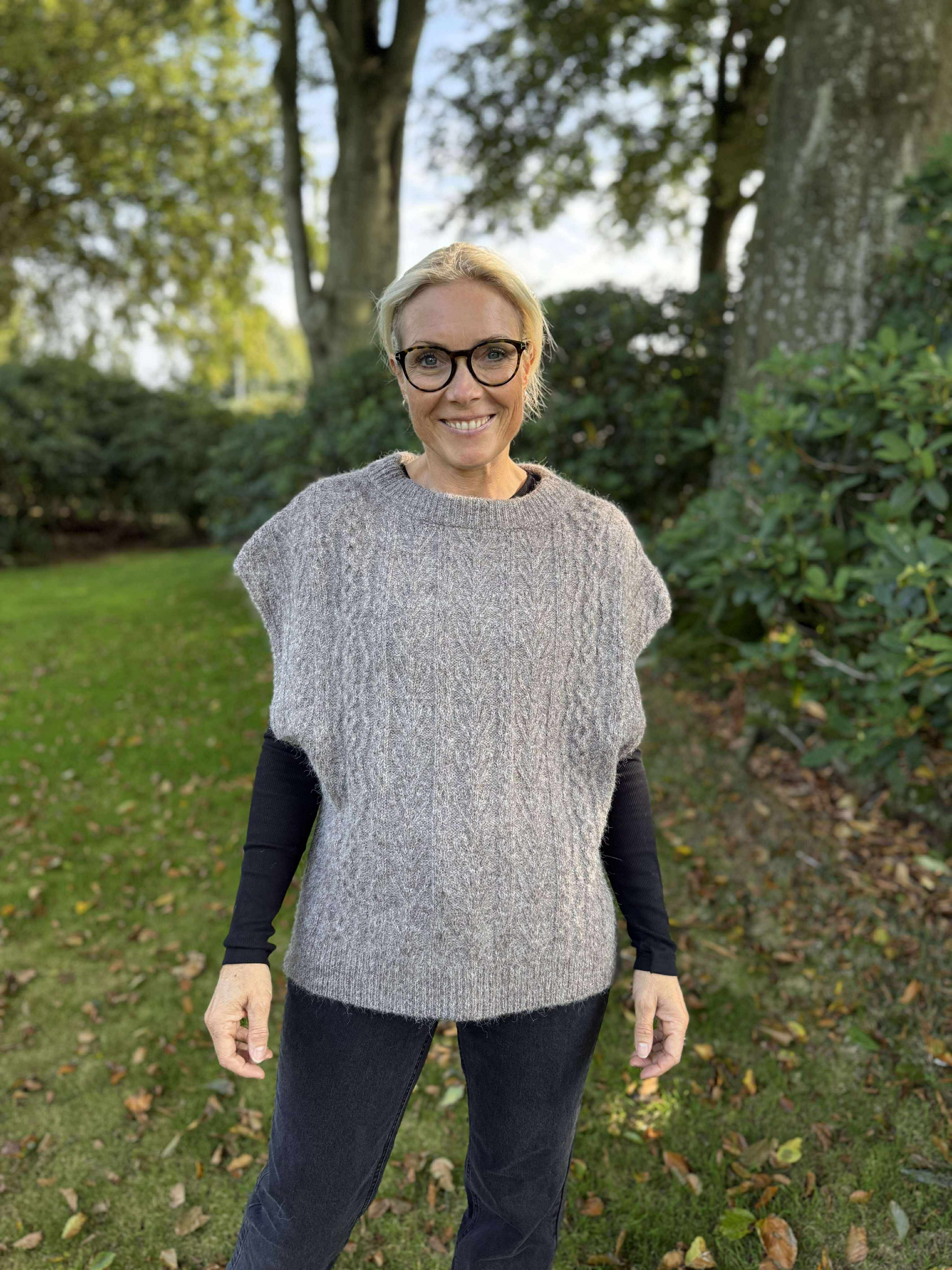 PCNOSIE Poncho - Fossil