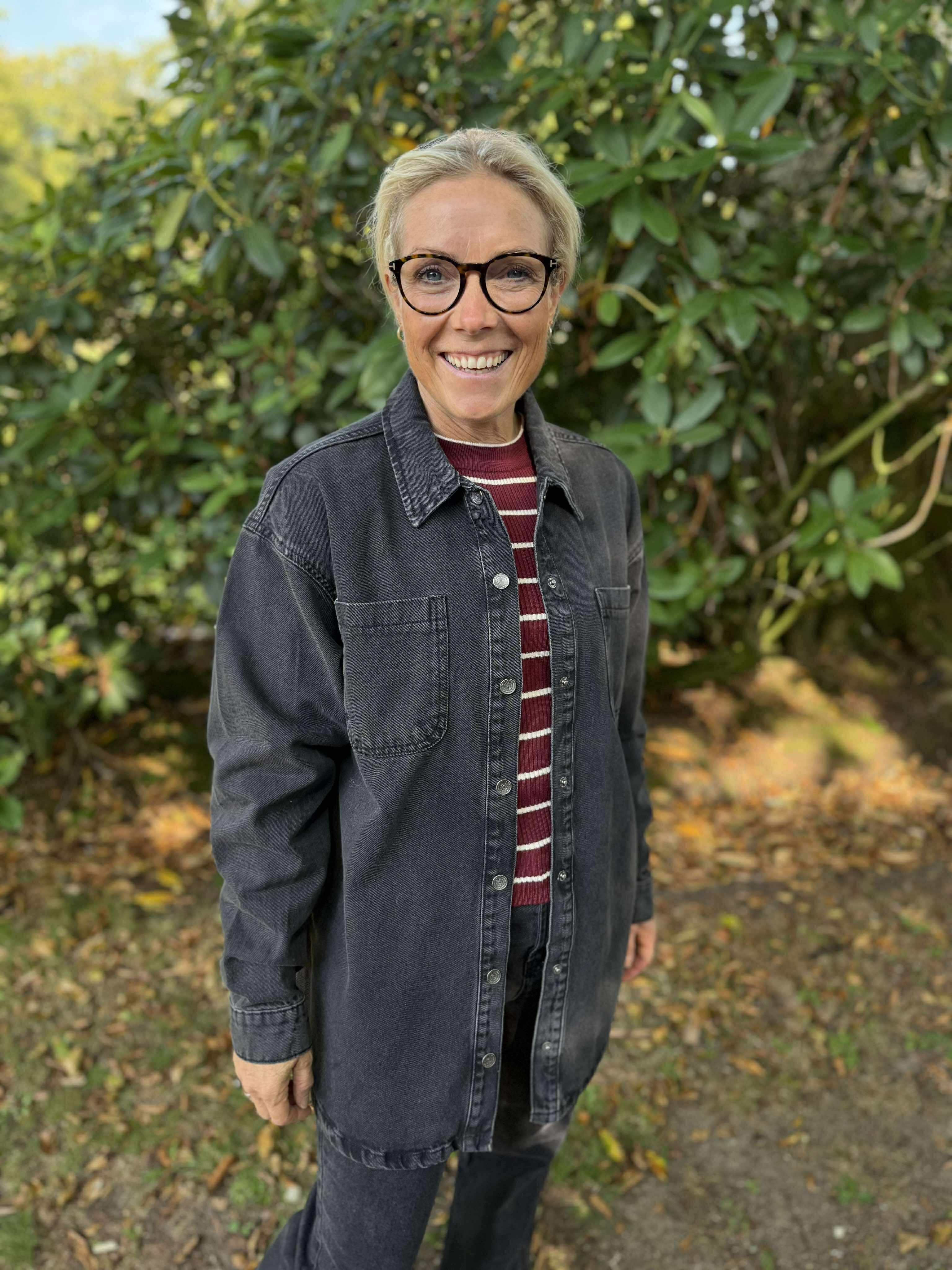 NMALVA Jacket - Black Denim