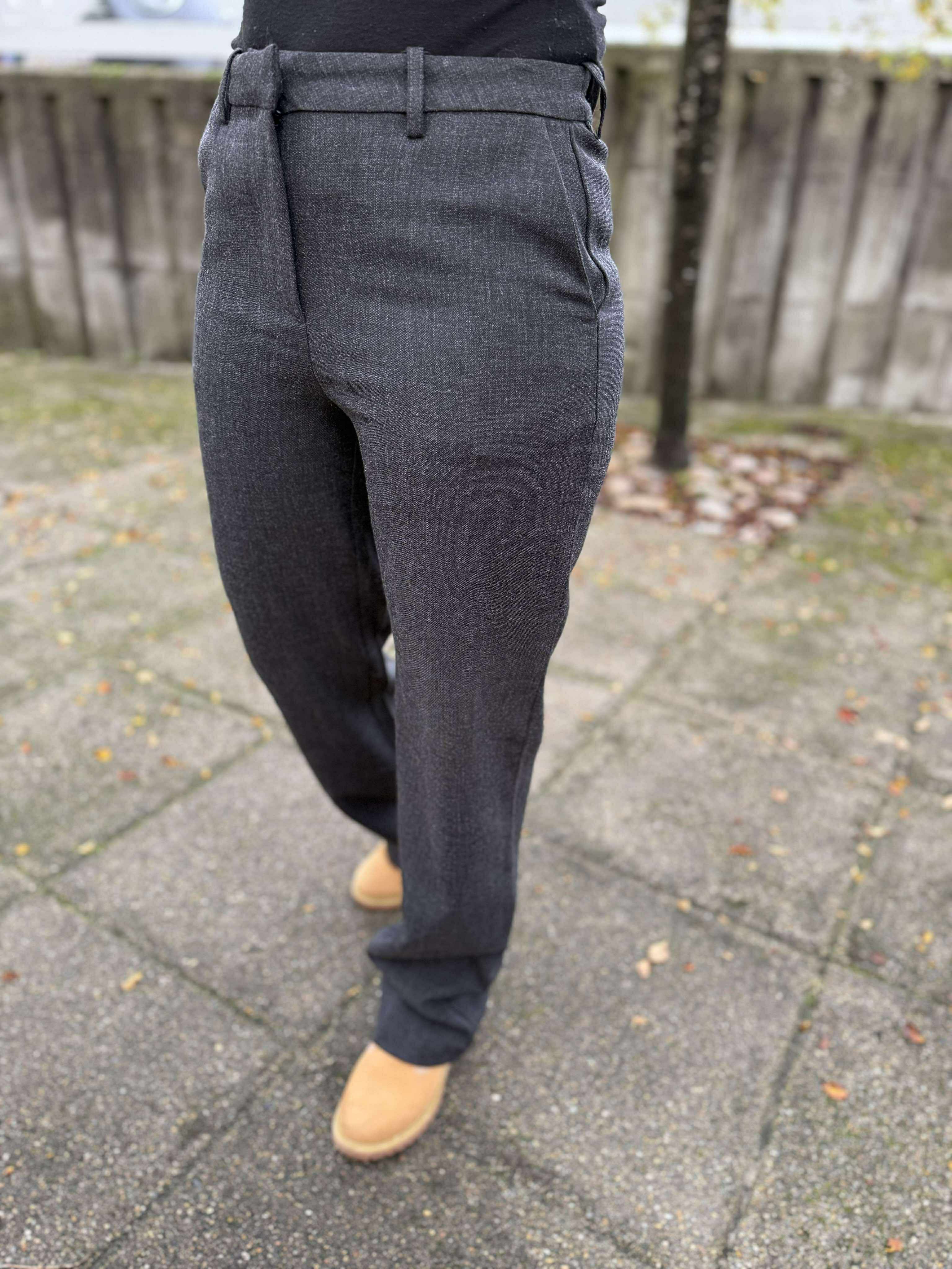 VMZAMIRA Trousers - Dark Grey Melange