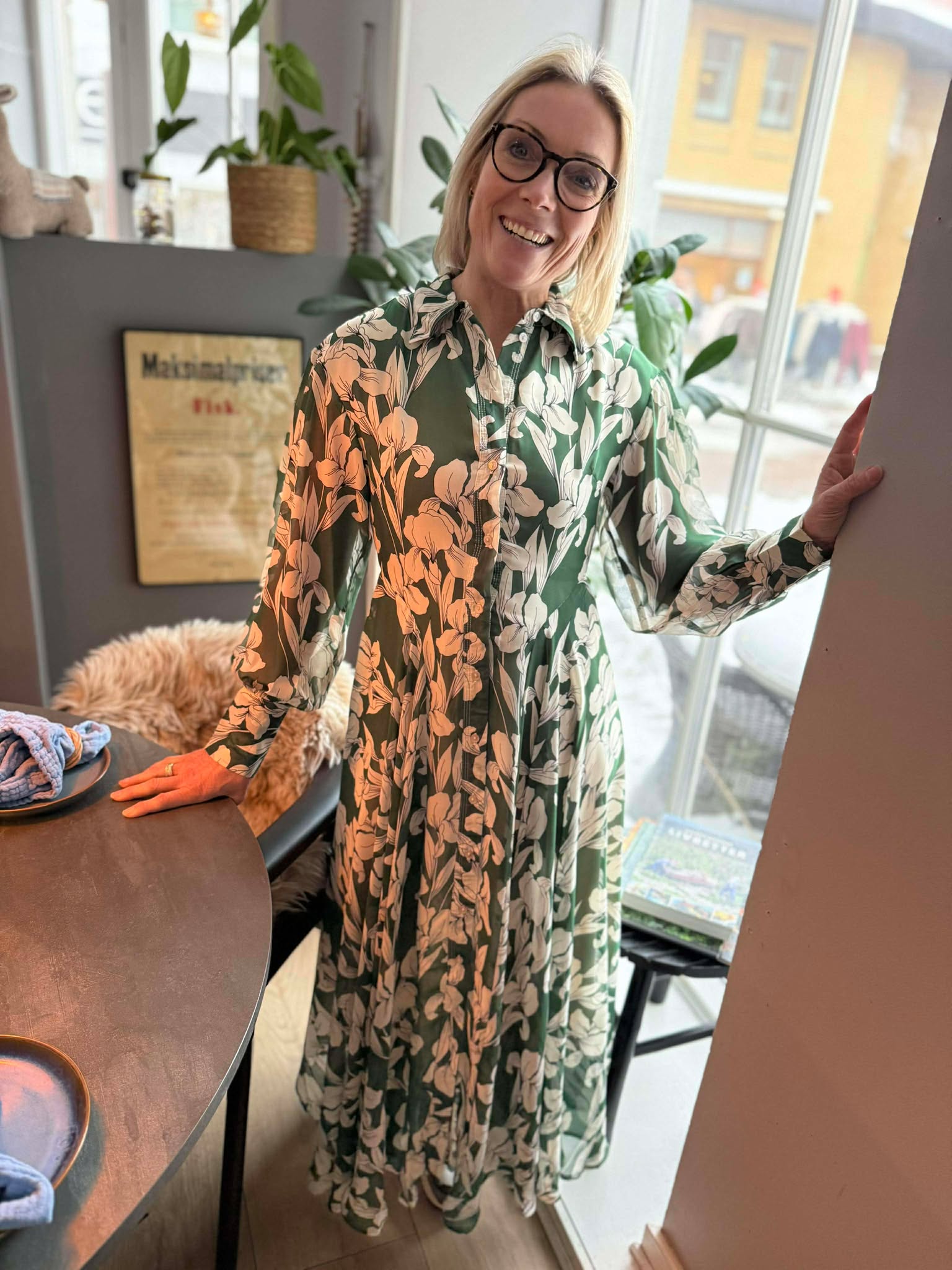 AWAUBRIE Long Dress - Eden