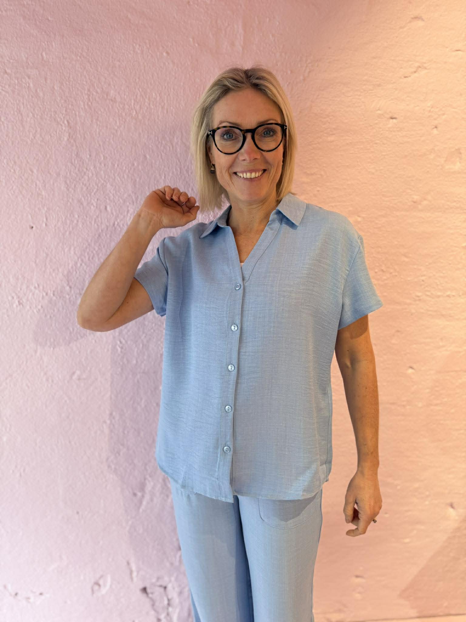 VMMELANEY Shirt - Chambray Blue