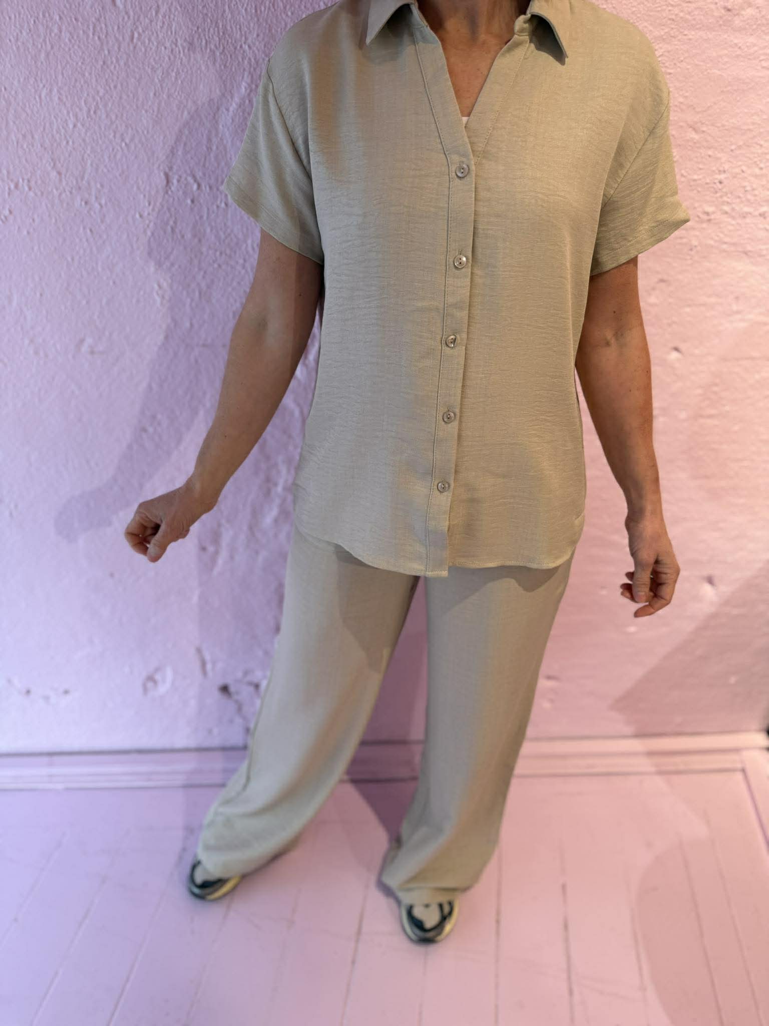 VMMELANEY Shirt - Overcast