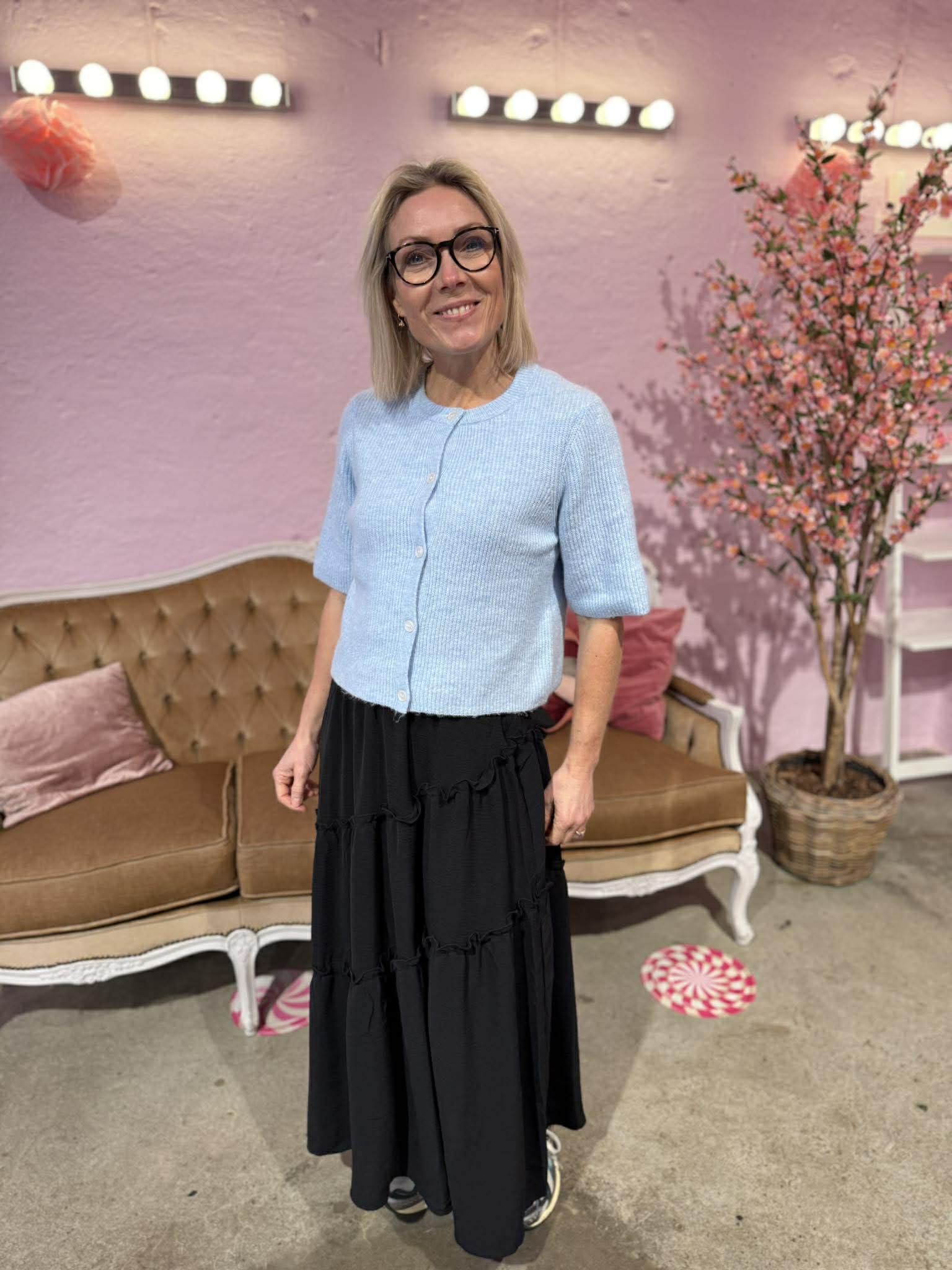 VMSTELLA Long Skirt - Black