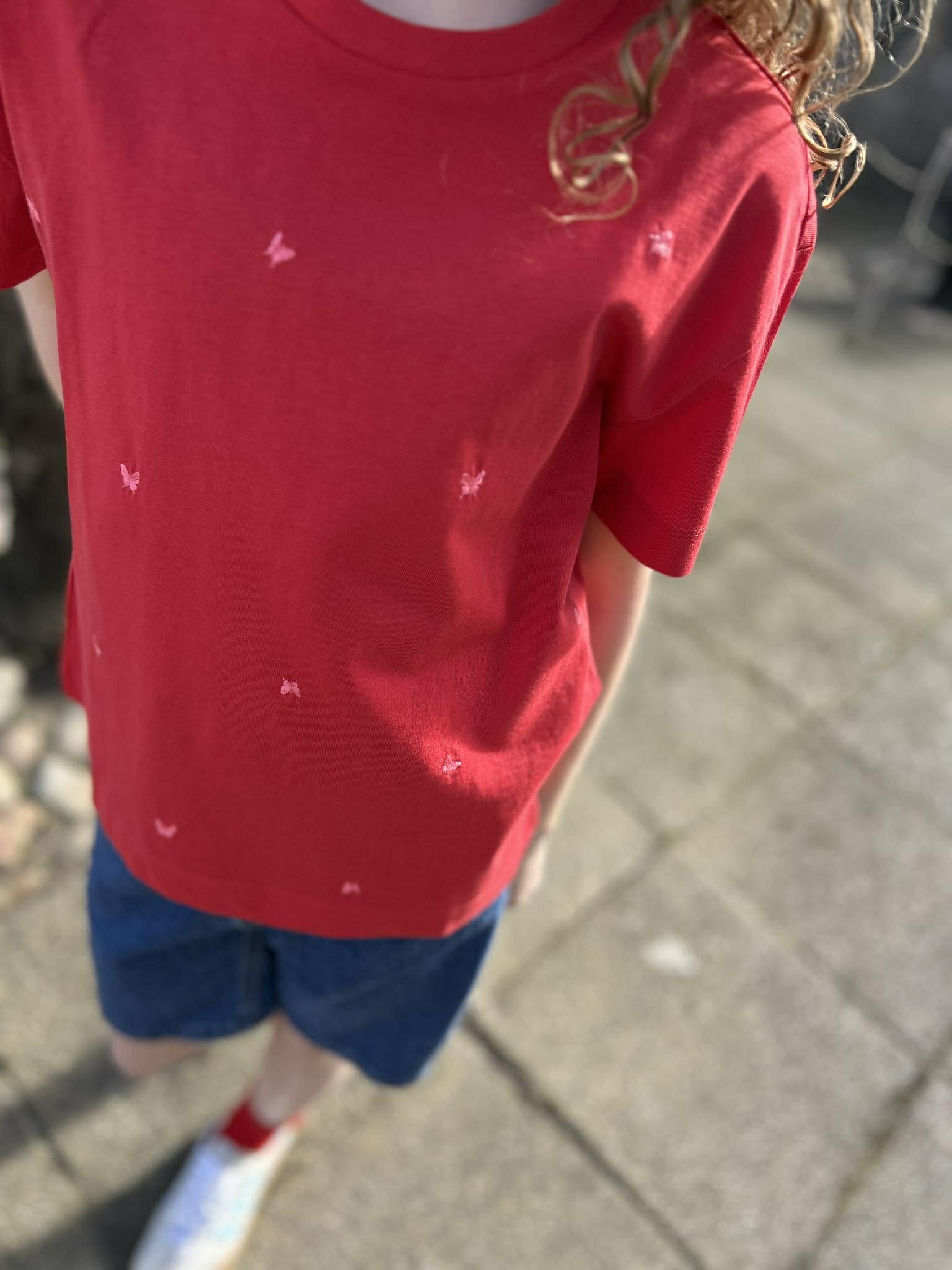 VMSOLA T-Shirt - Poinsettia