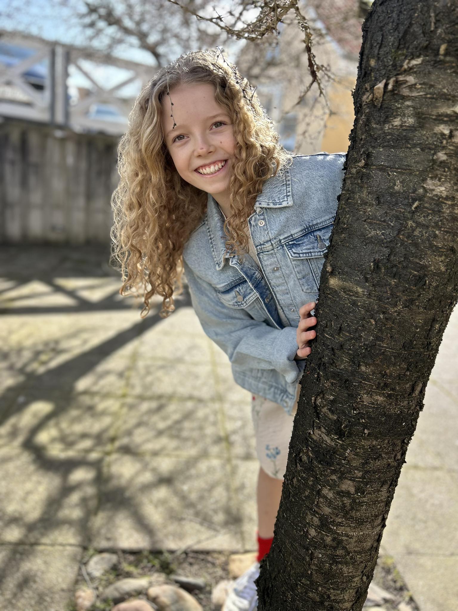 VMTESSA Denim Jacket - Light Blue Denim