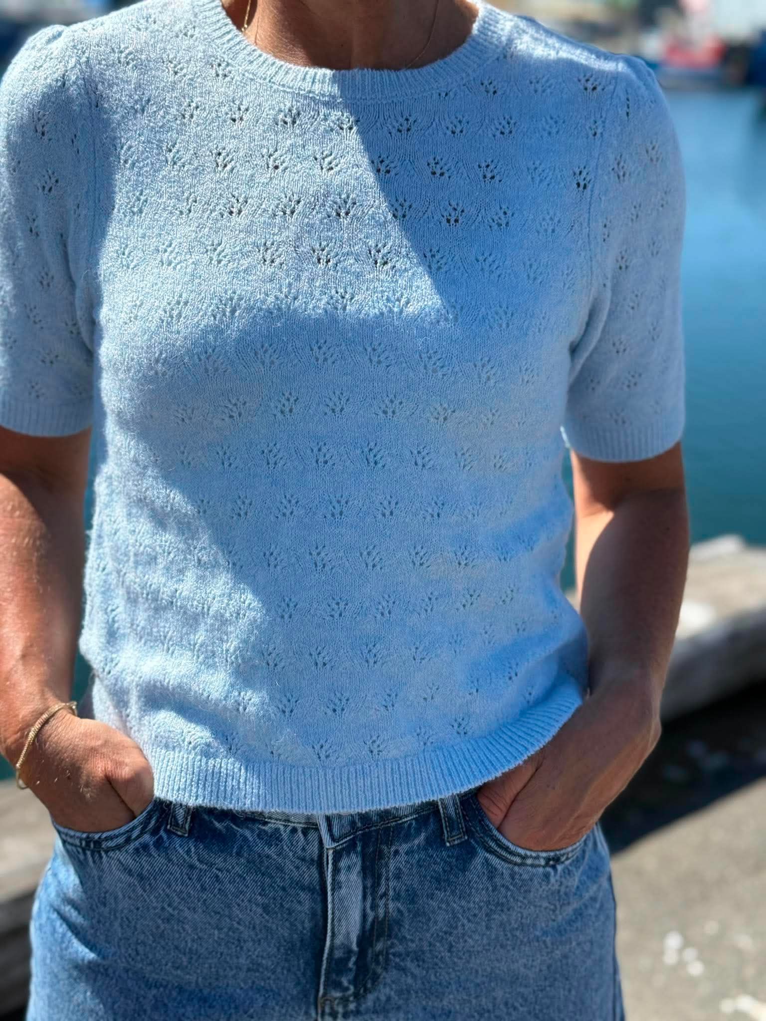 VMDOFFY Pullover - Cashmere Blue