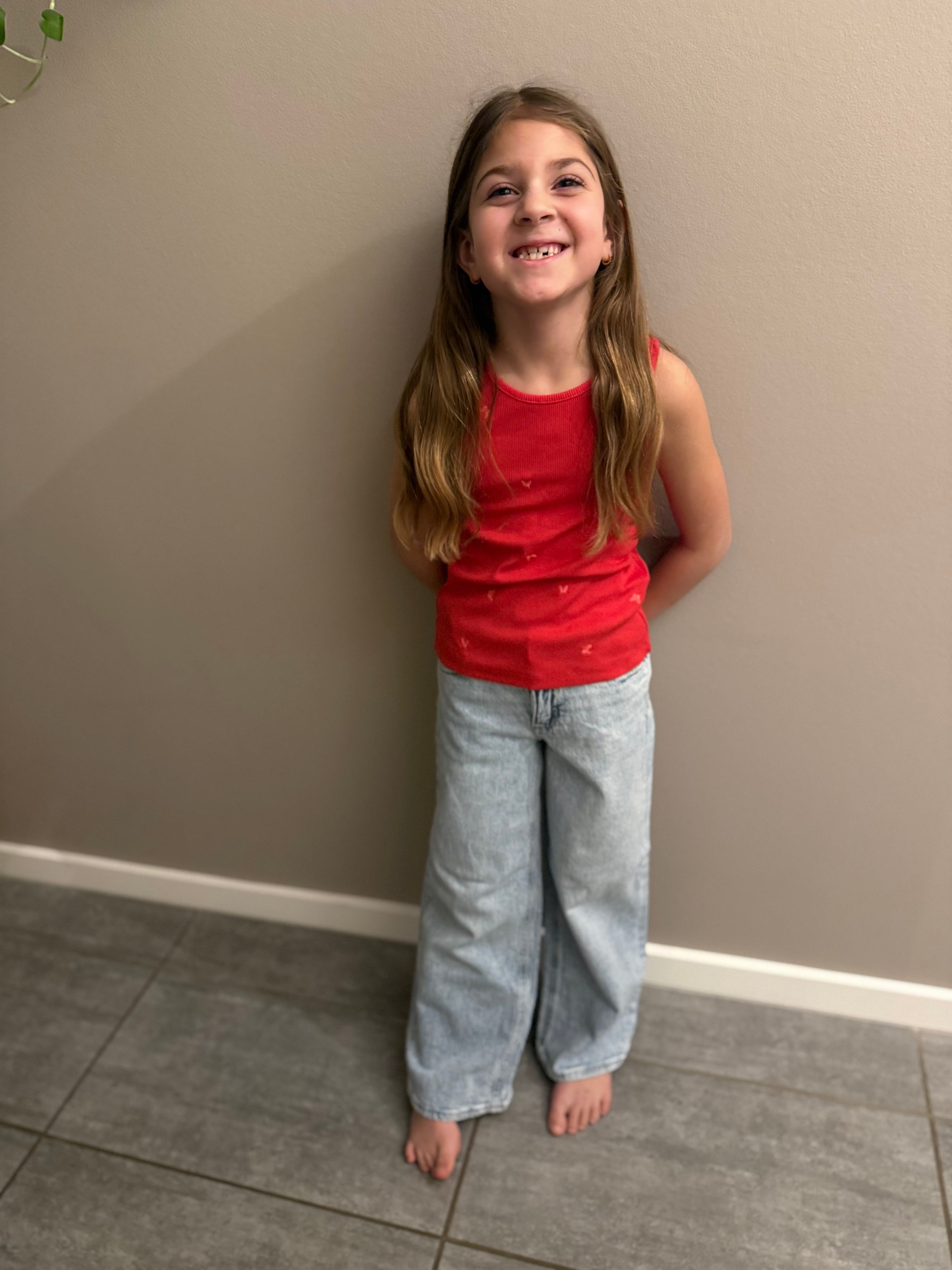 VMNAJA Girl Tank-Top - Poinsettia