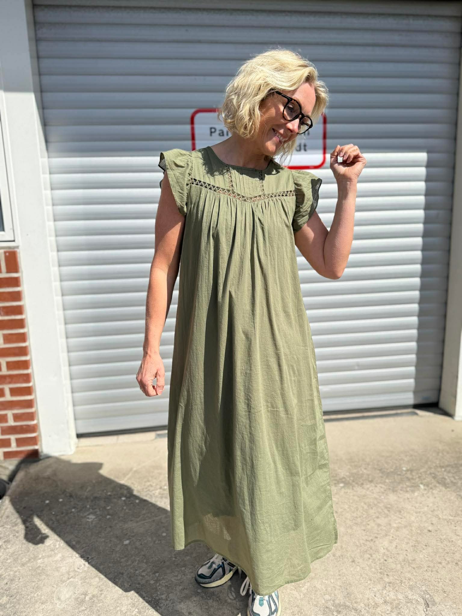 PCASTRID Midi Dress - Burnt Olive