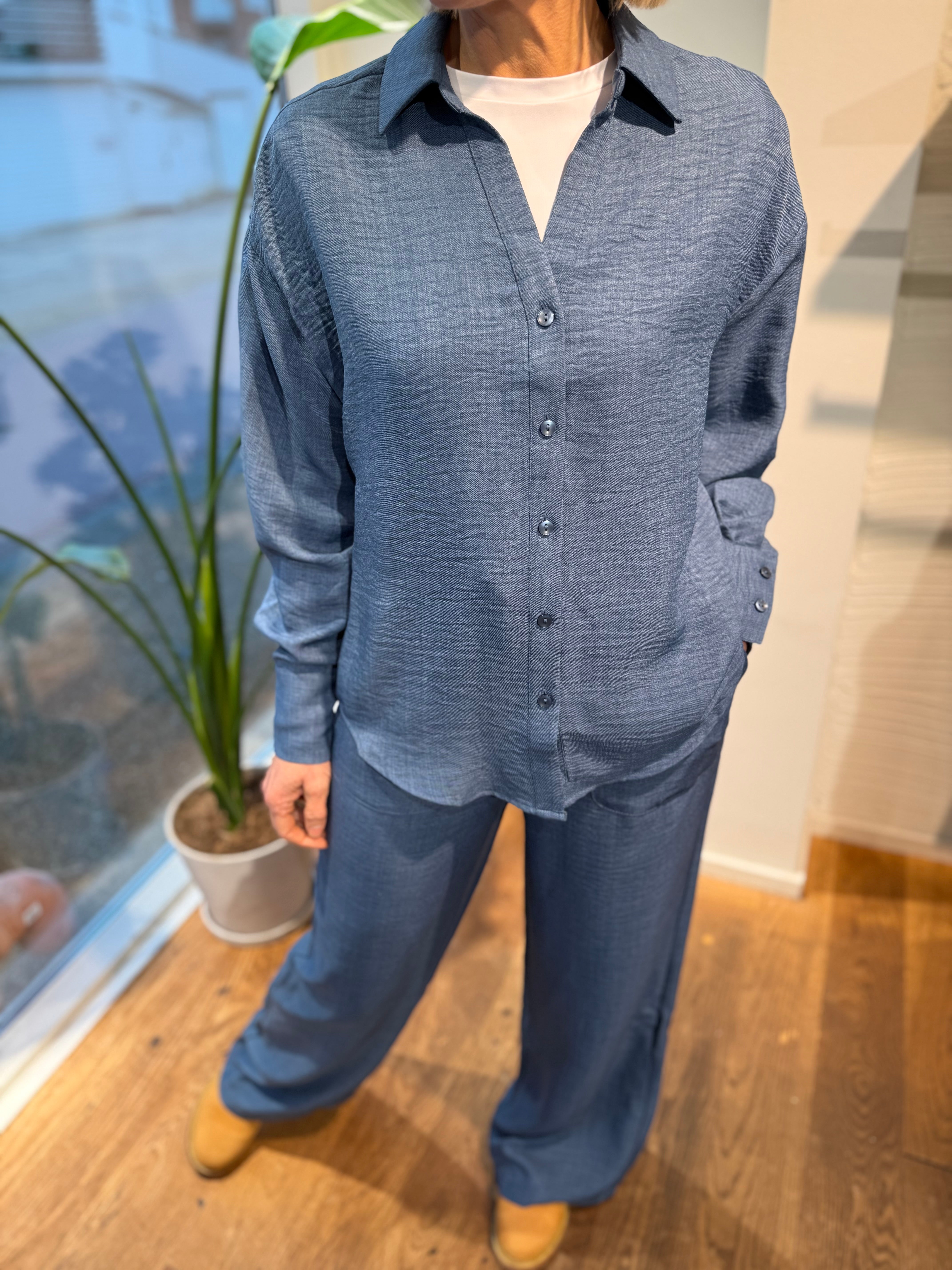 VMMELANEY Shirts - Dark Denim