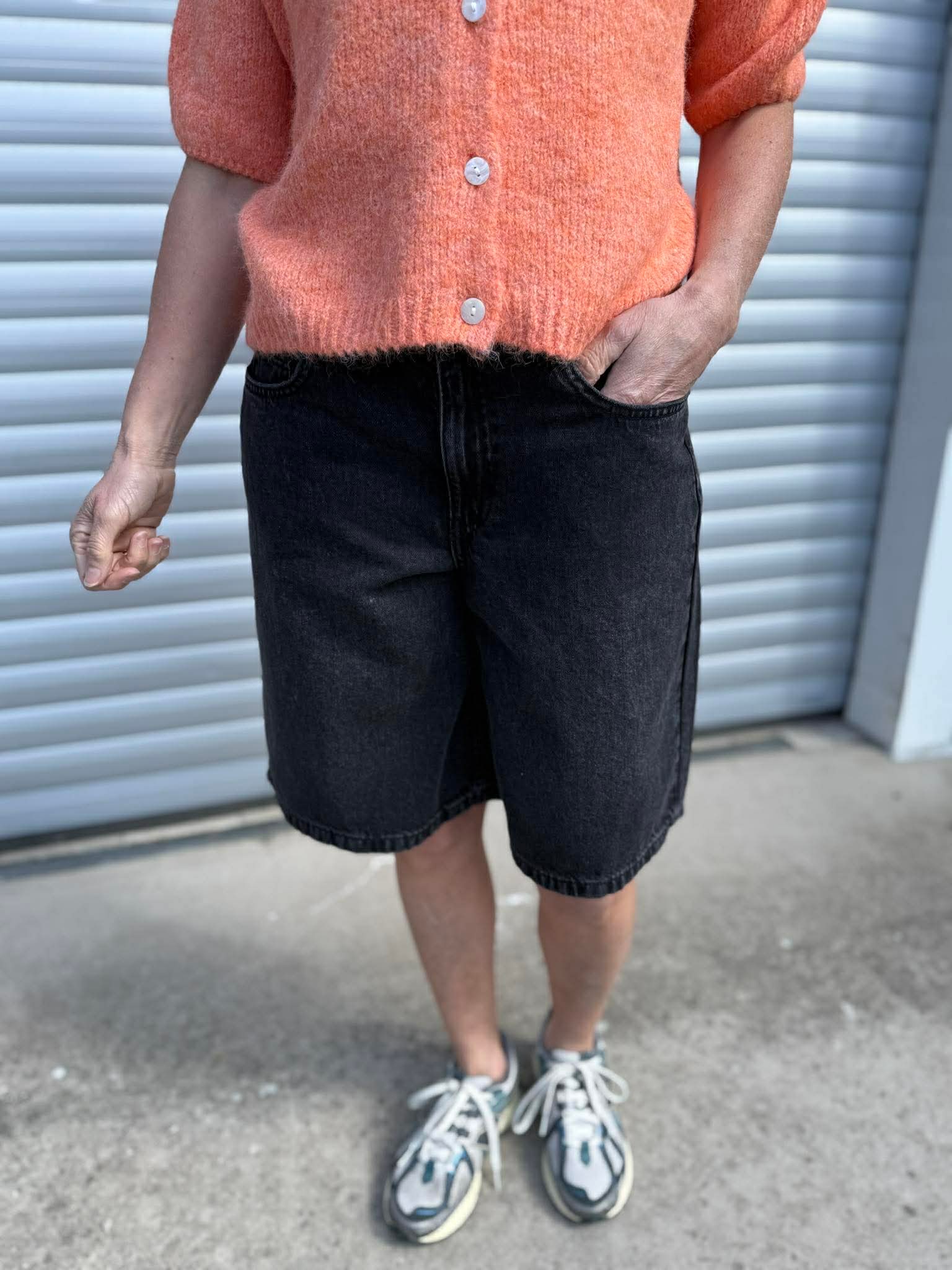 VMHADLEY Shorts - Black Denim