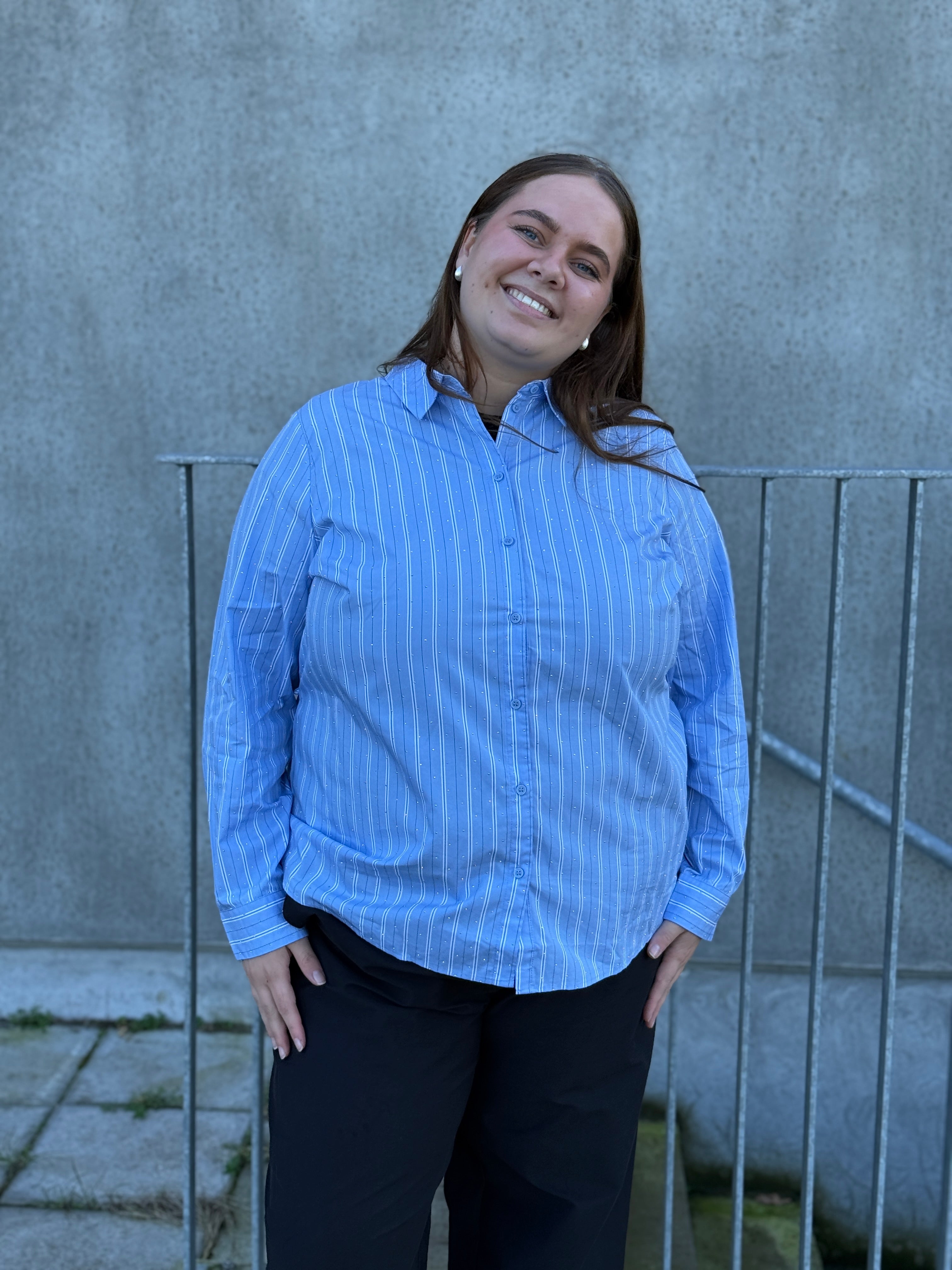 VMCELINA Shirt - Hydrangea