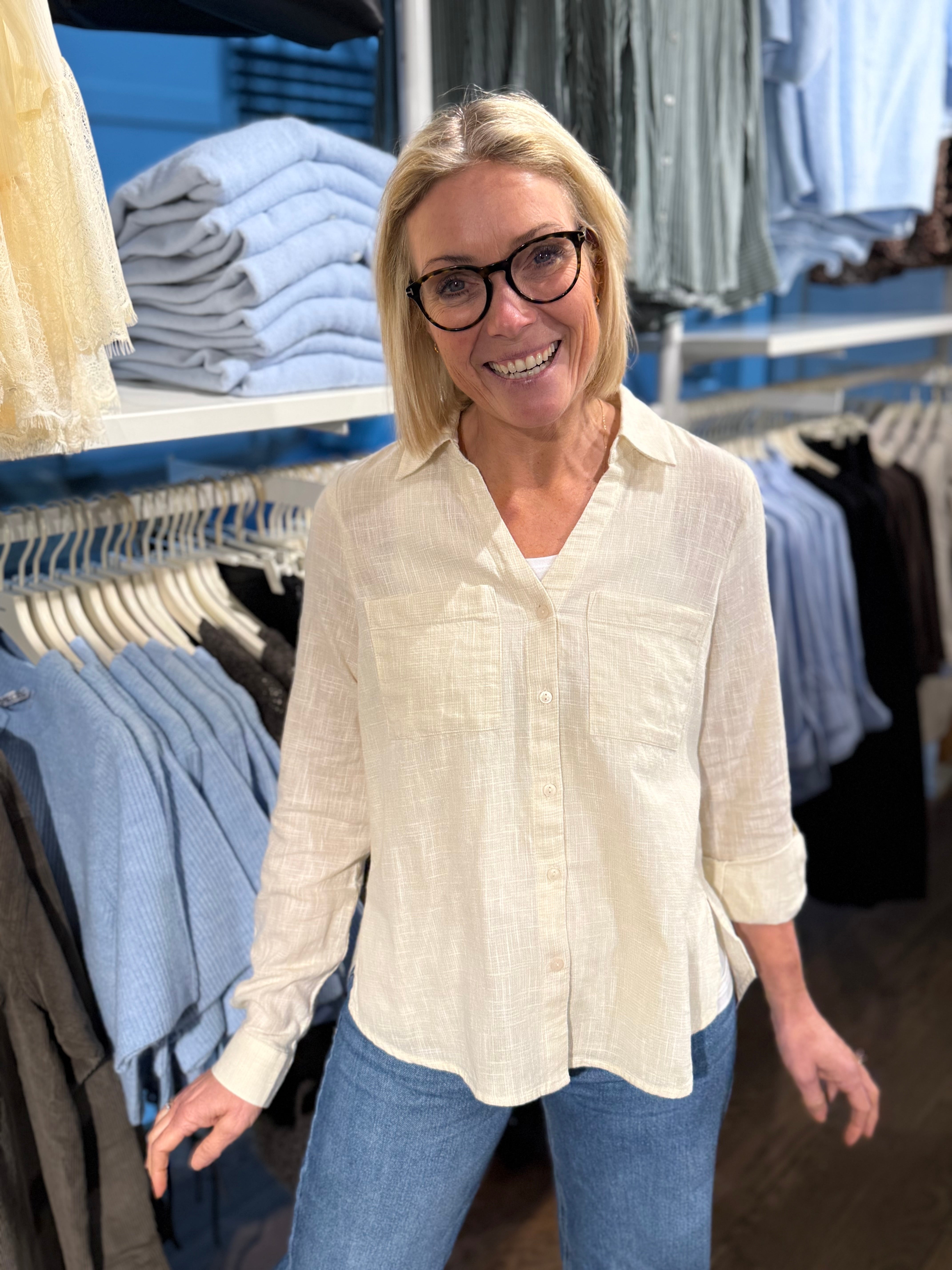 VMTHILDE Shirt - Silver Lining