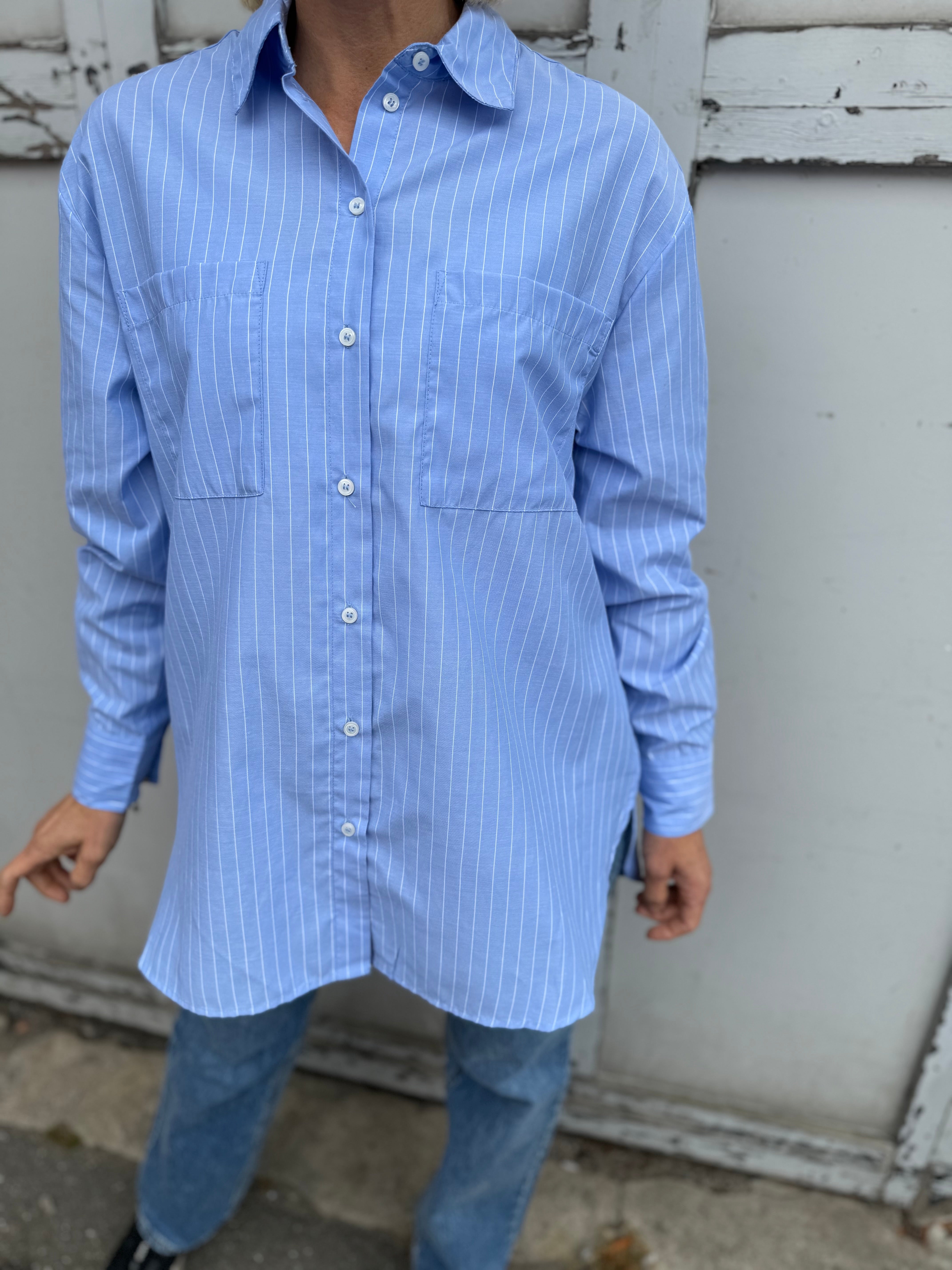 PCMELIA Shirt - Grapemist med striber