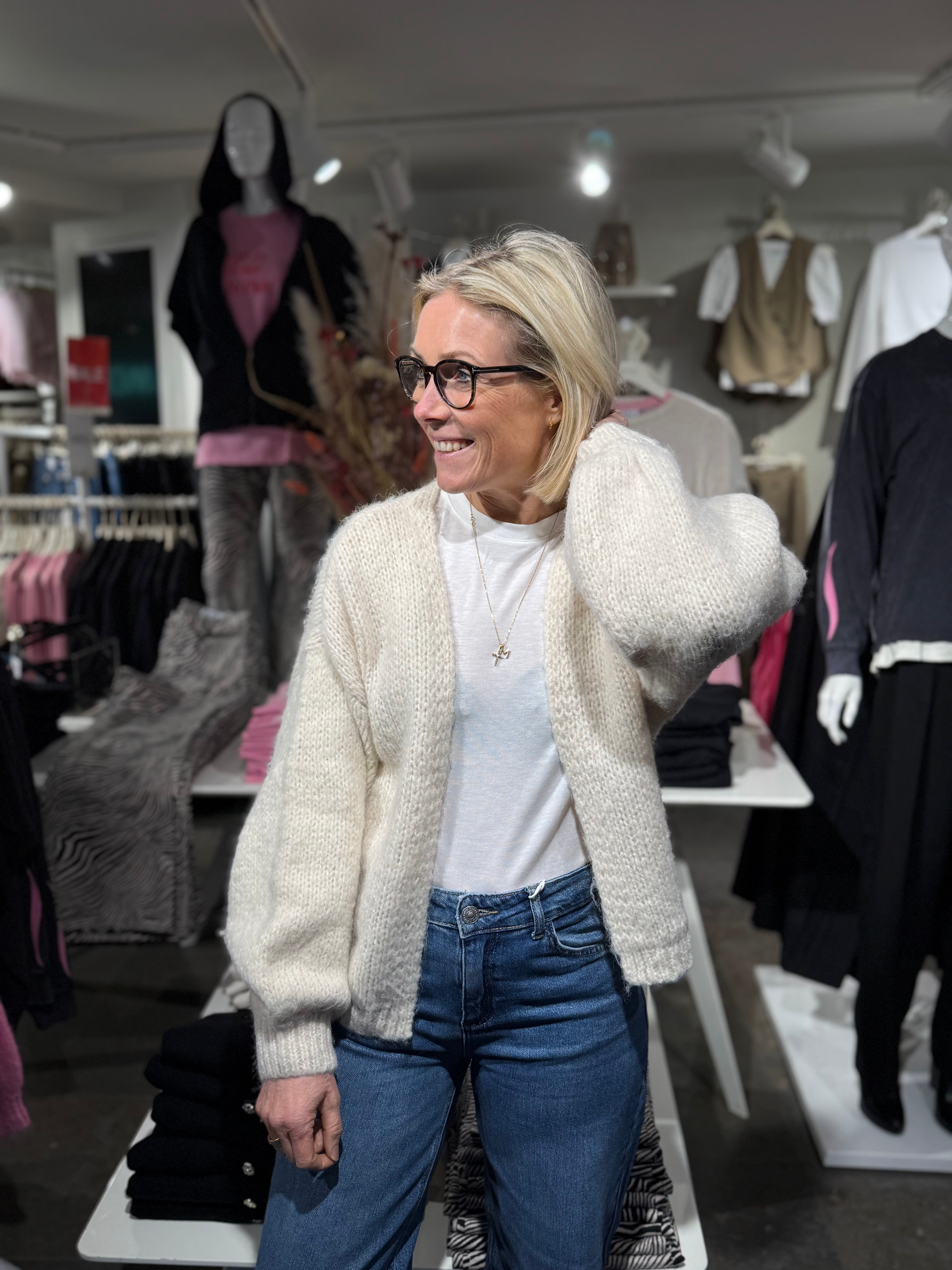 VMMAYBE Knit Cardigan - Birch