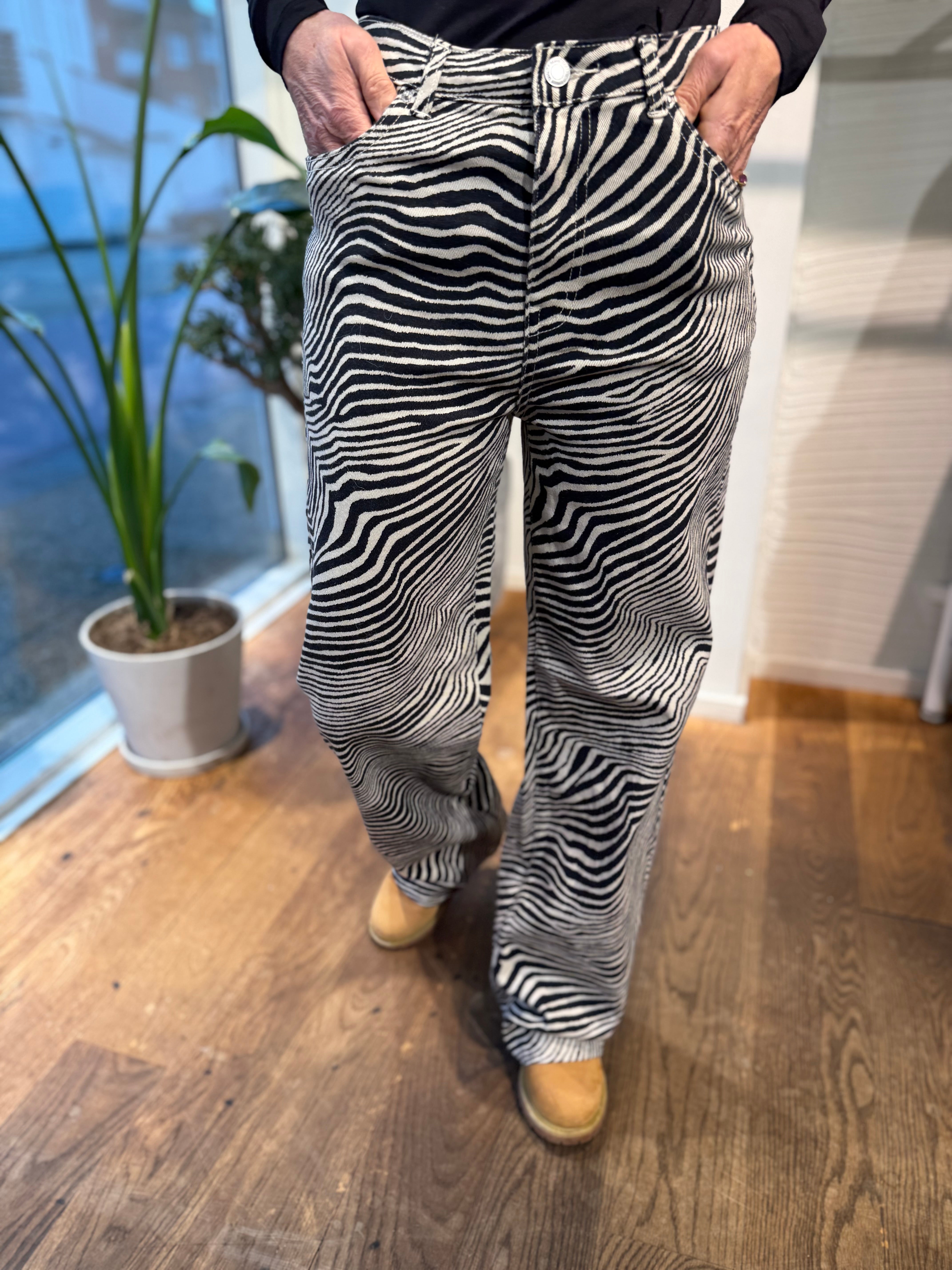 VMTESSA Jeans - Zebra