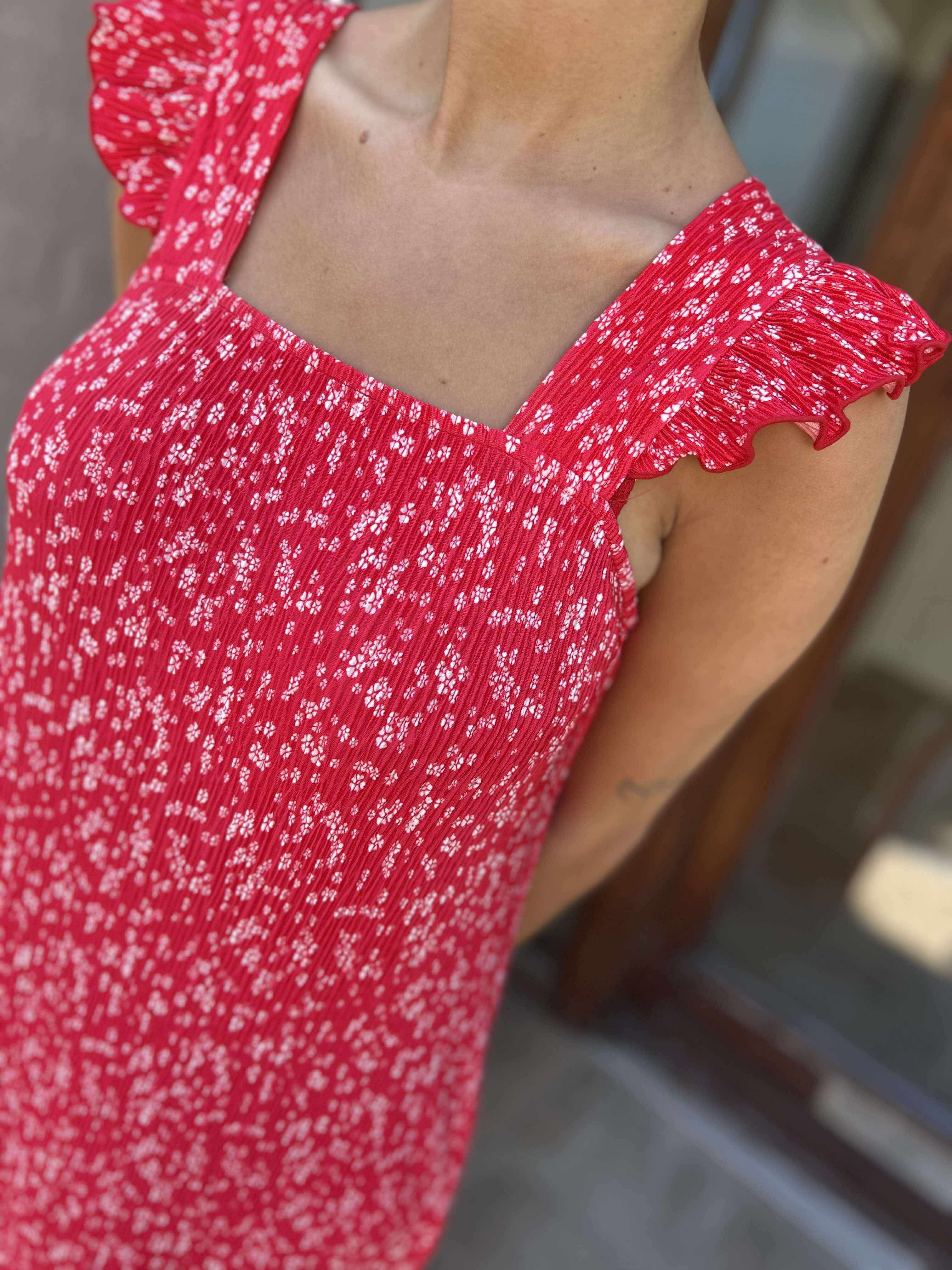 PCFLORA Midi Dress - Lollipop