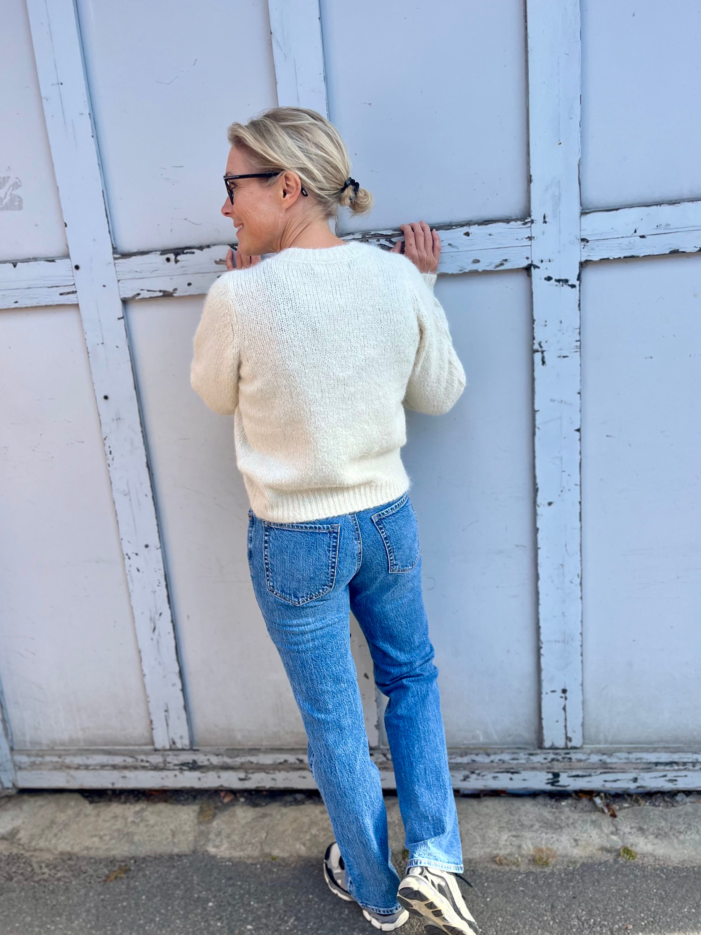 VMTESSA straight Jeans - Medium Blue Denim