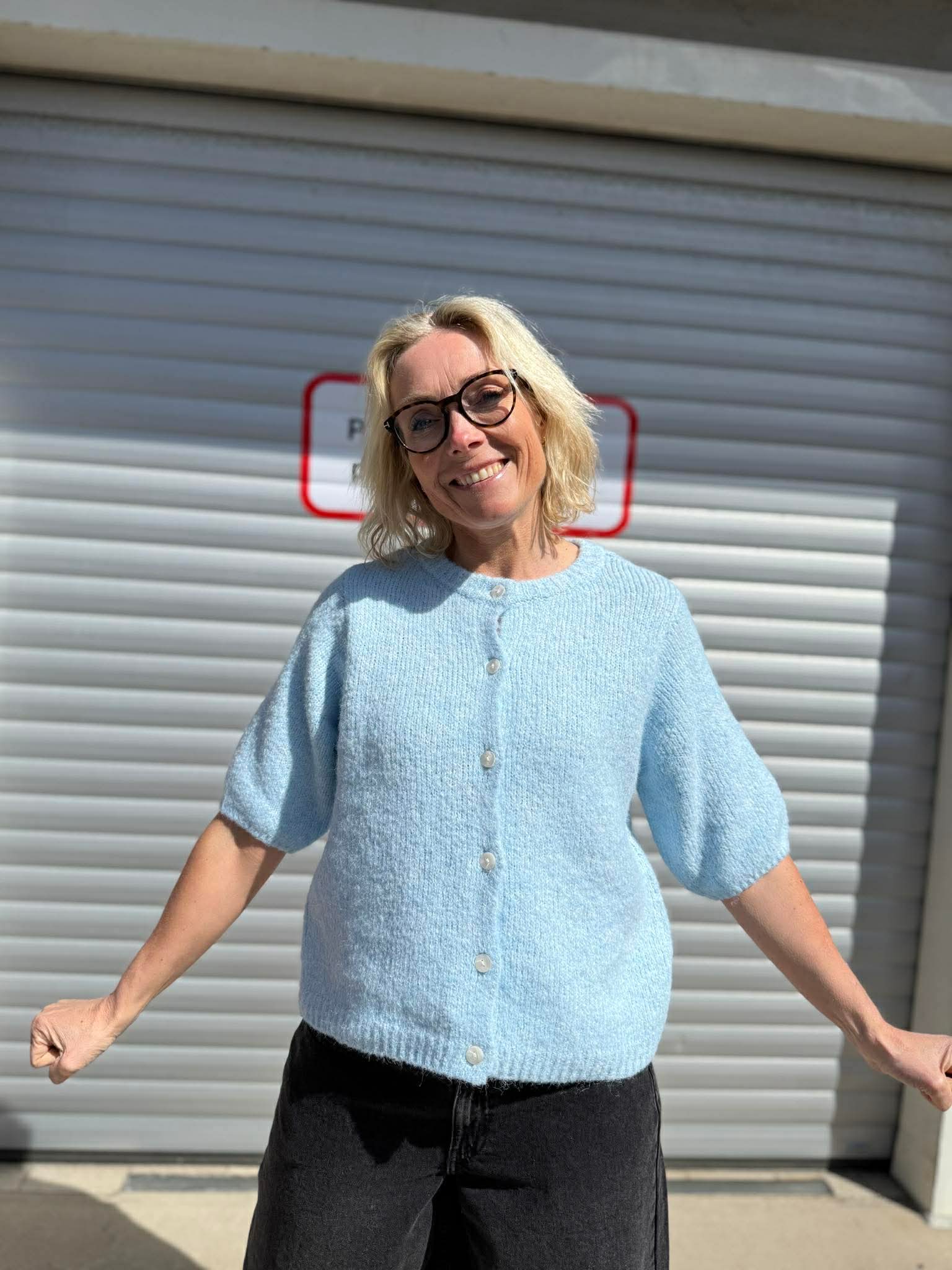 VMKARA Knit Cardigan - Nantucket Breeze