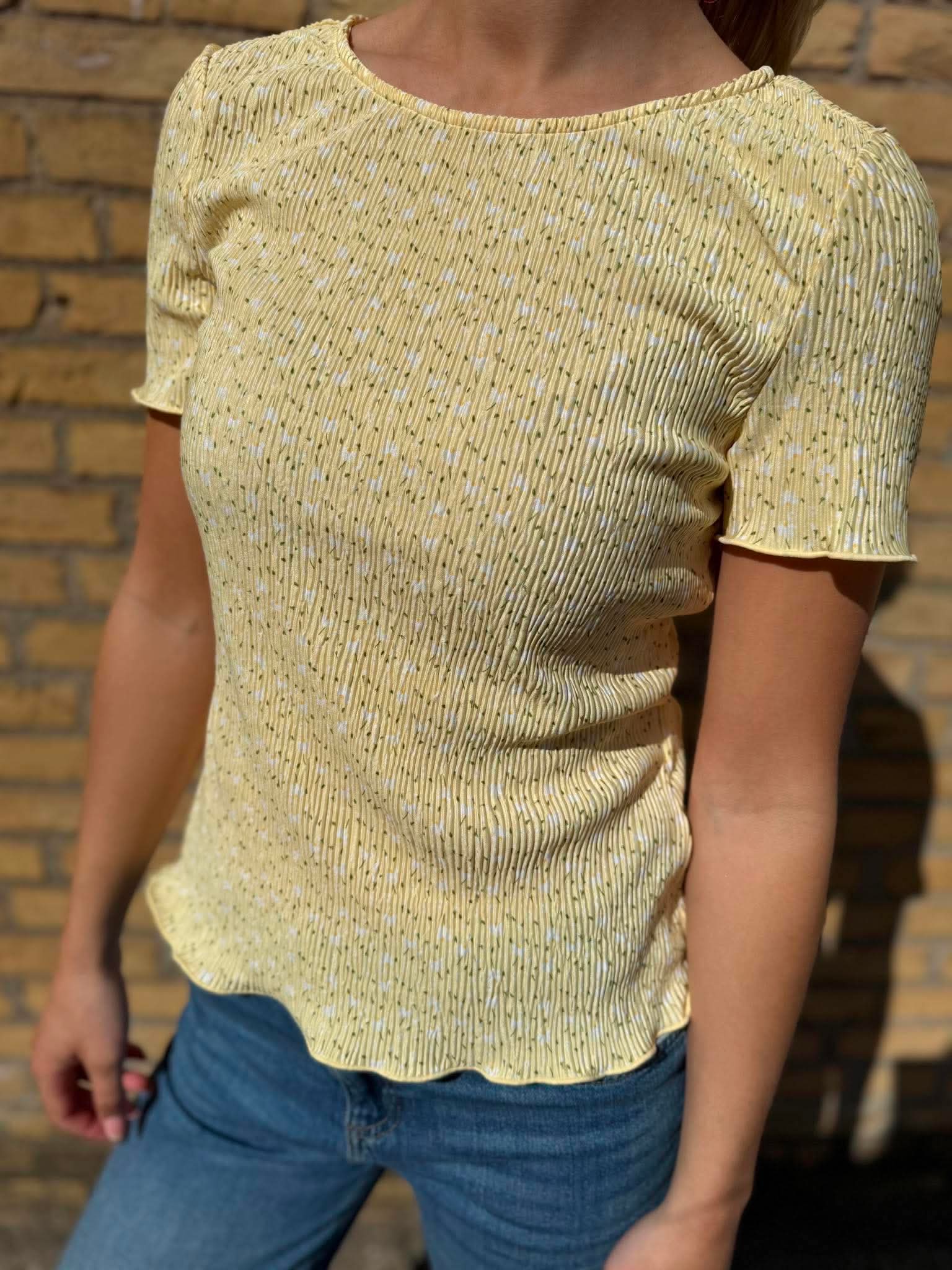 PCFLORA T-Shirt - French Vanilla