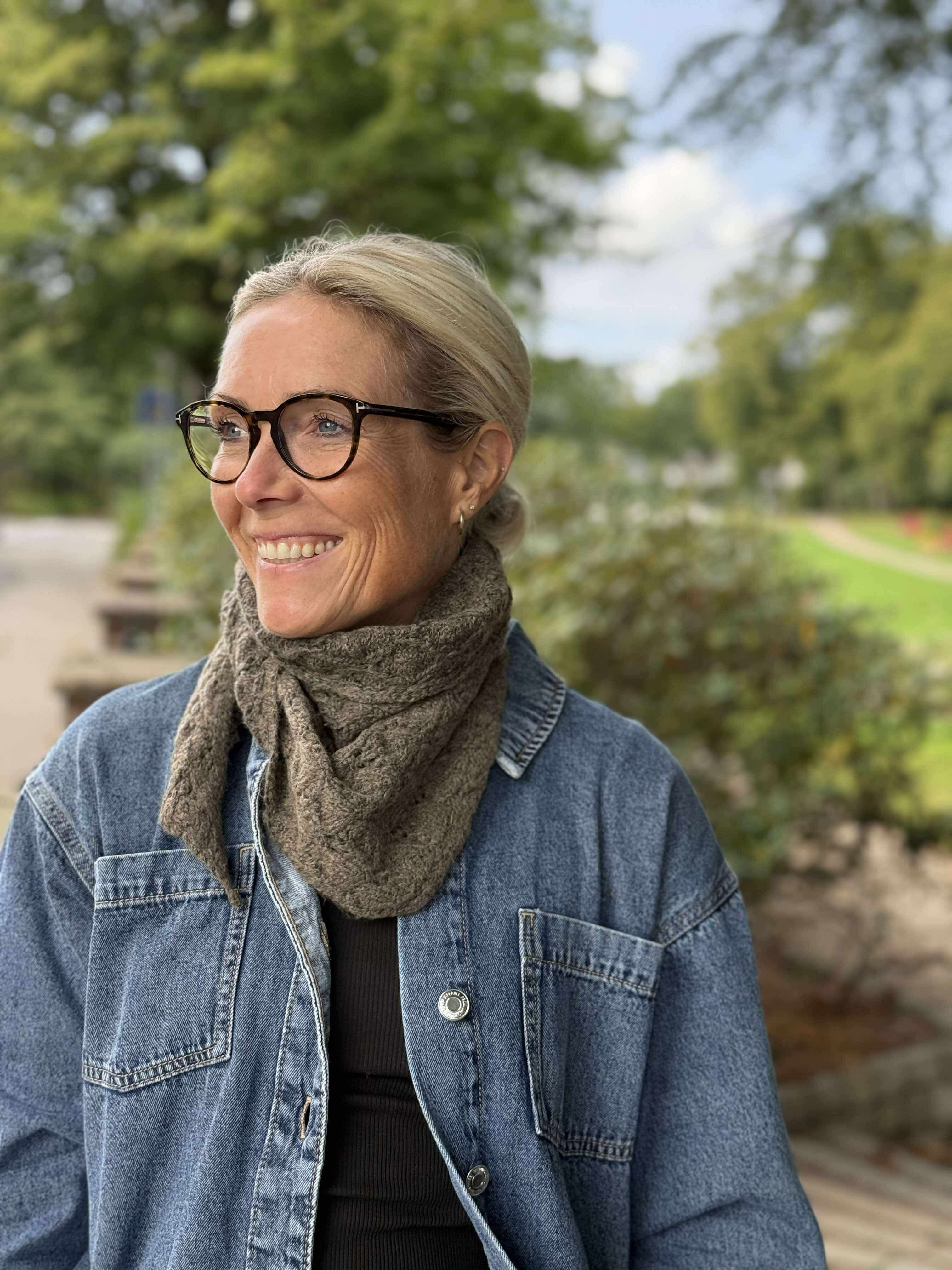 PCJOELLE Scarf - Morel