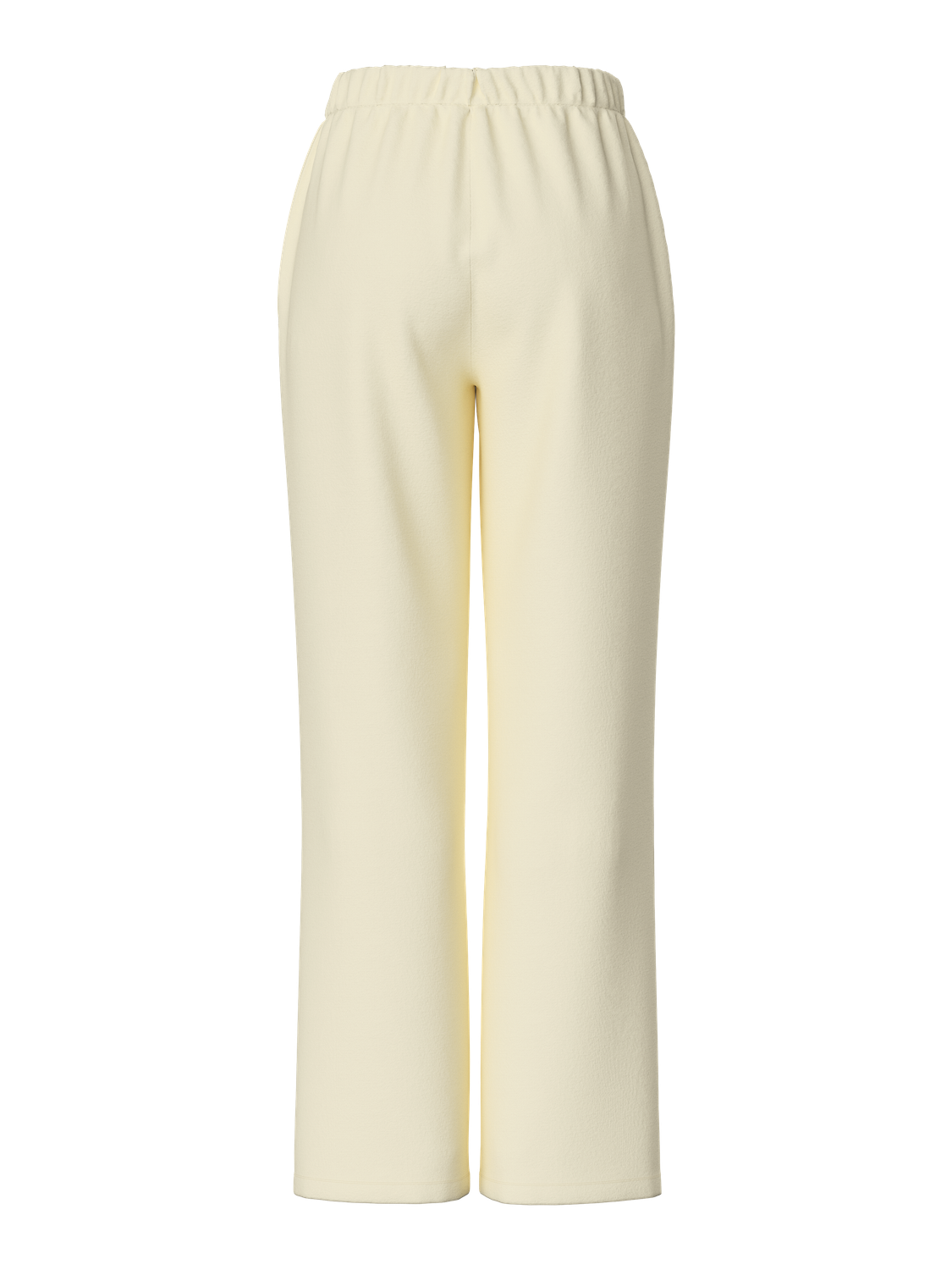 PCCHILLI Trousers - White Pepper