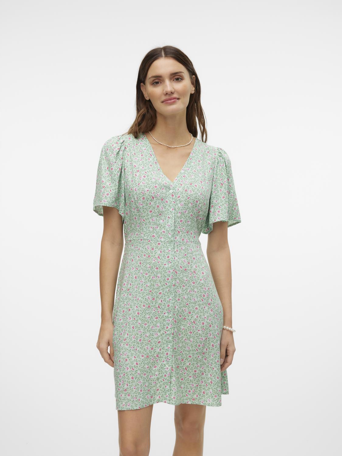 VMALBA Dress - Silt Green