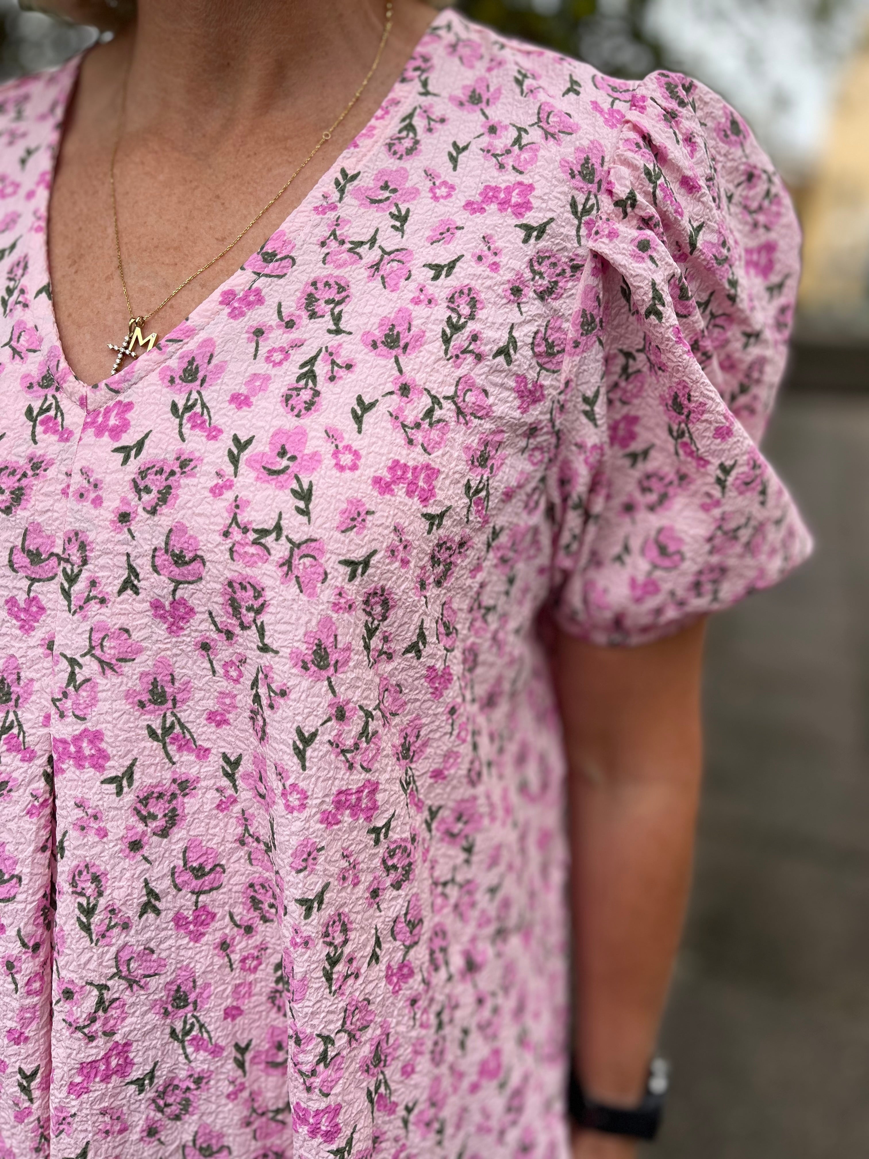 PCTALIA Short Dress - Pinkesque
