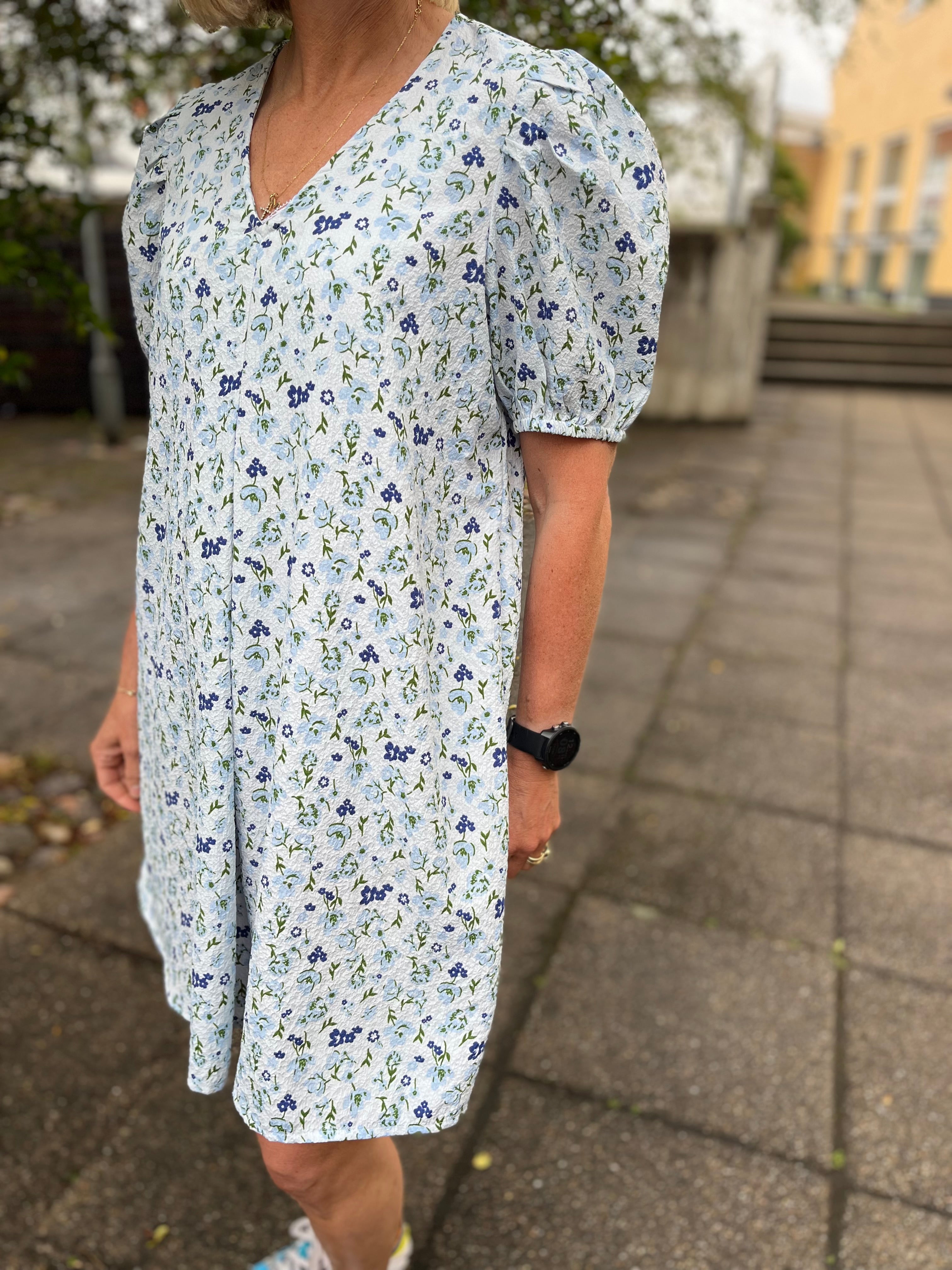 PCTALIA Short Dress - Blue Bell