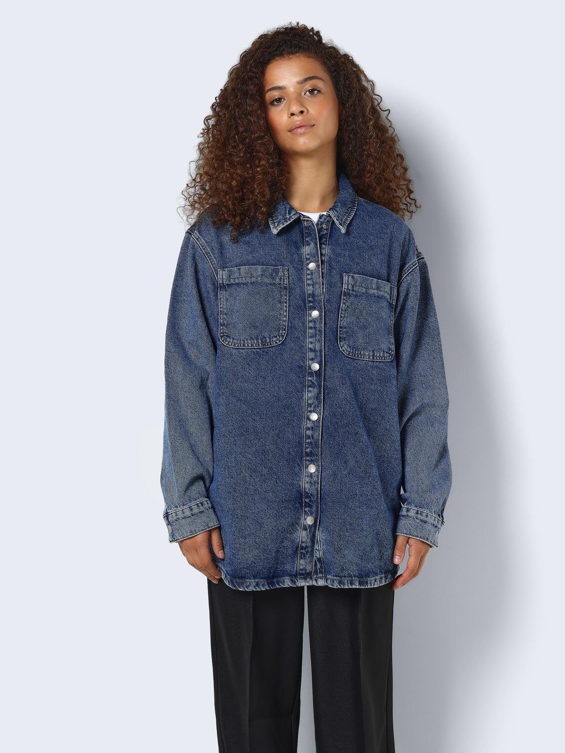 NMALVA Jacket - Medium Blue Denim