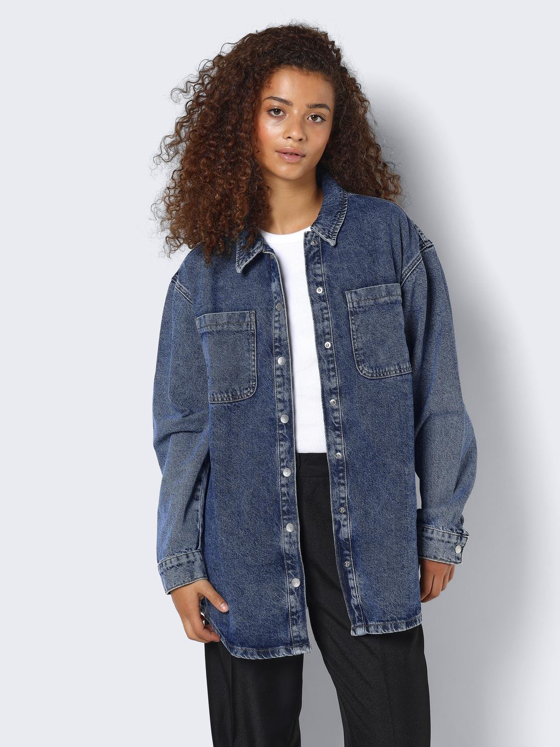 NMALVA Jacket - Medium Blue Denim