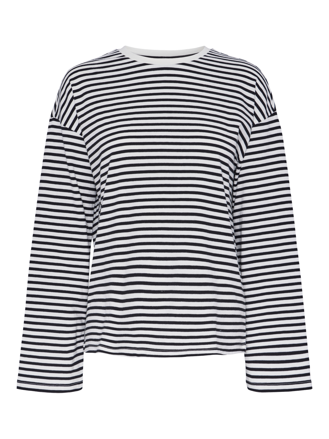 PCSADIE T-Shirt - Sorte striber