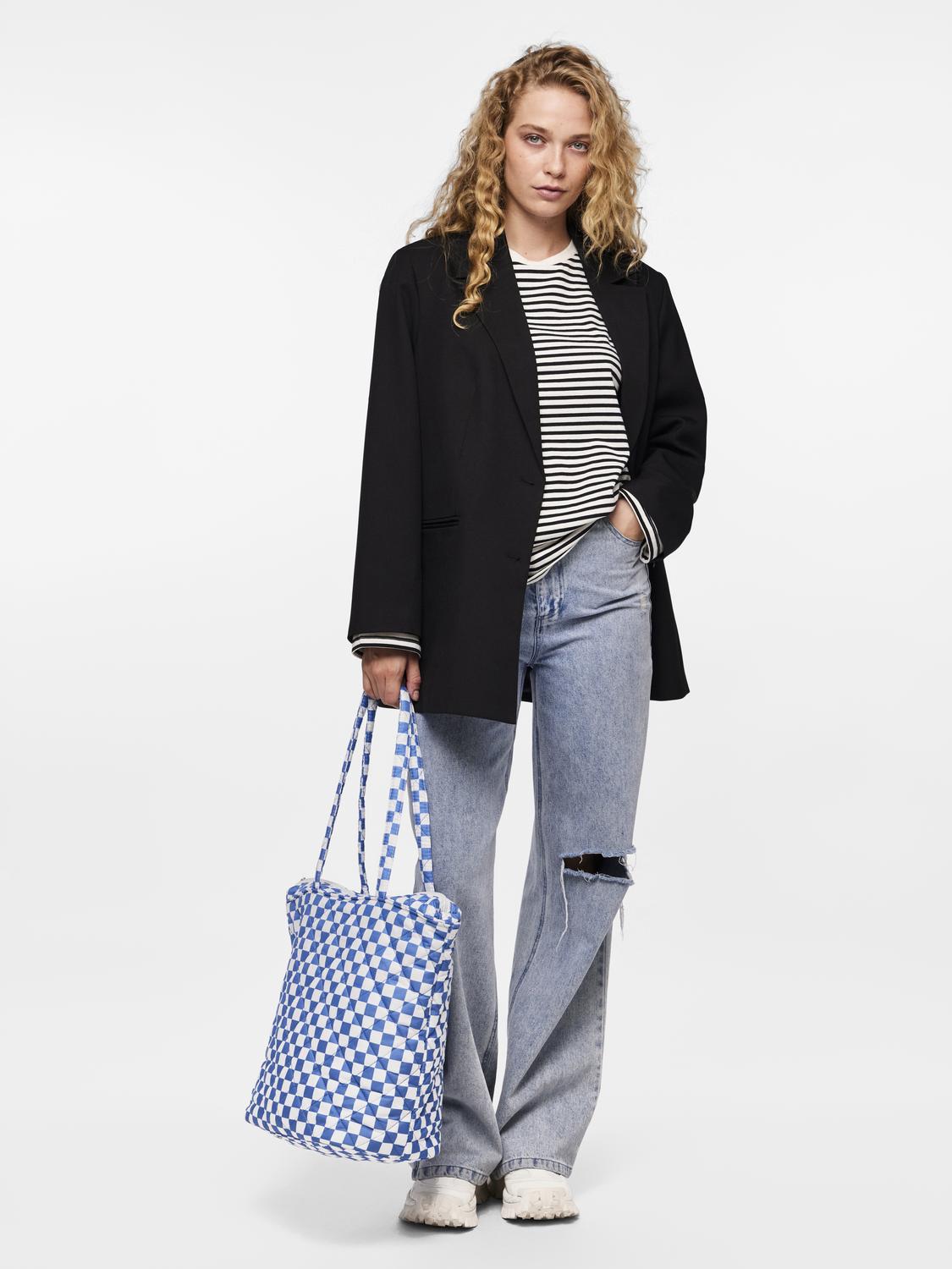 PCSADIE T-Shirt - Sorte striber