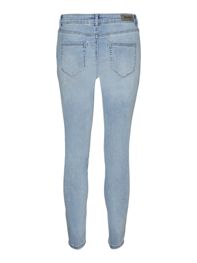 VMFLASH Skinny Jeans - Light Blue Denim