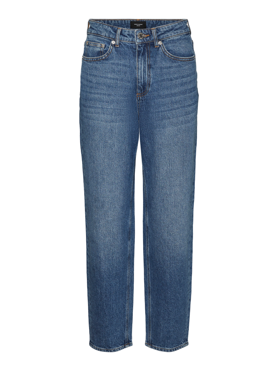 VMTESSA mom Jeans - Medium Blue Denim