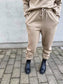 PCCHILLI Pants - Silver Mink