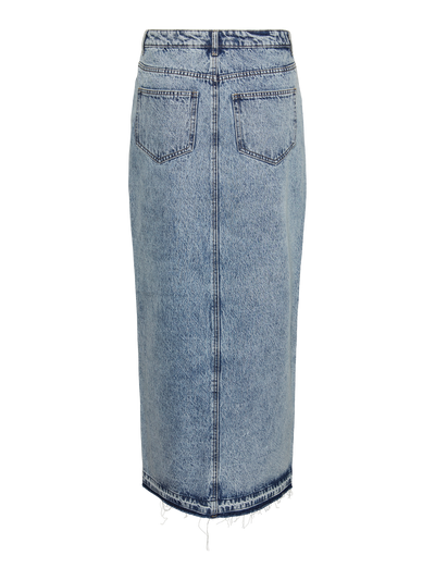 PCNORA Skirt - Medium Blue Denim